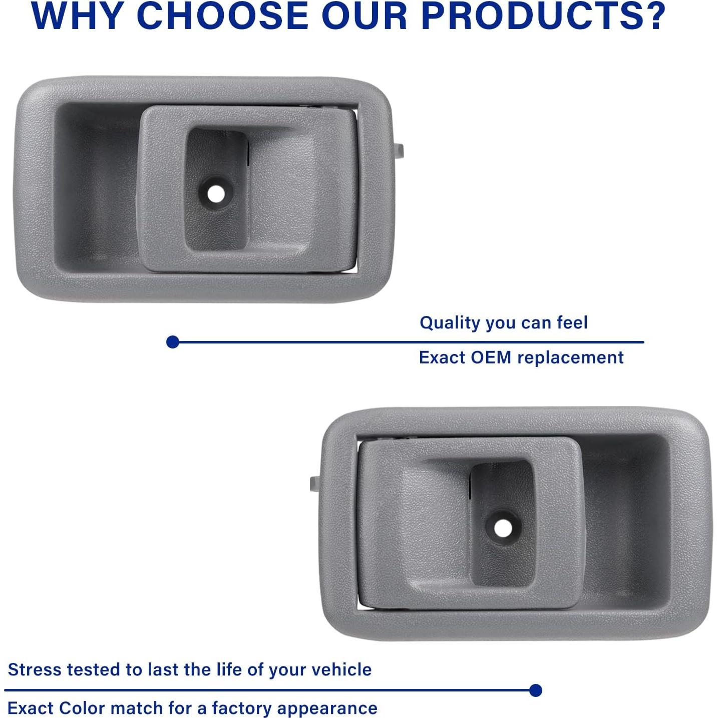 Manijas de Puerta Interior Lcyolada para Toyota Tacoma 2001-2004