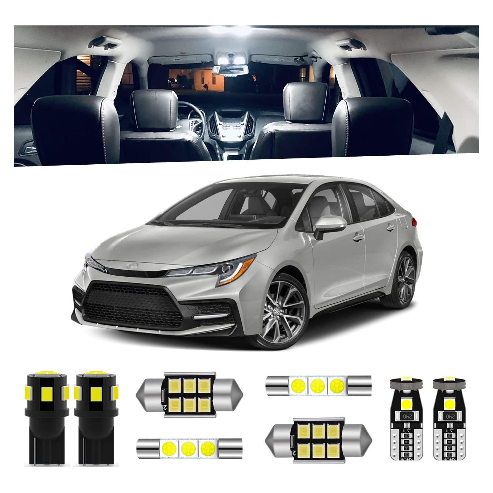 Kit de Luz Interior LED ENDPAGE para Toyota Corolla 2003-2021