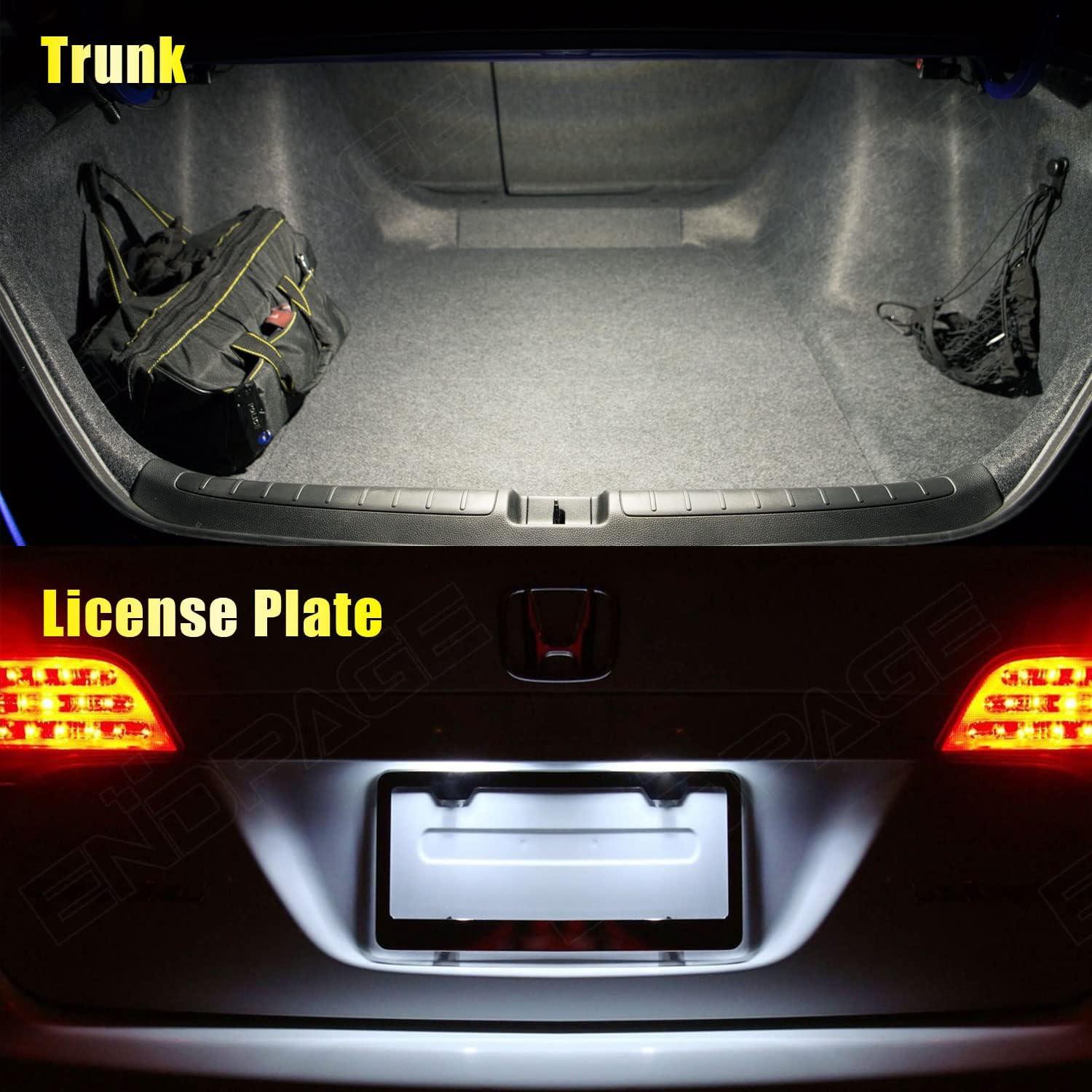Kit de Luz Interior LED ENDPAGE para Toyota Corolla 2003-2021