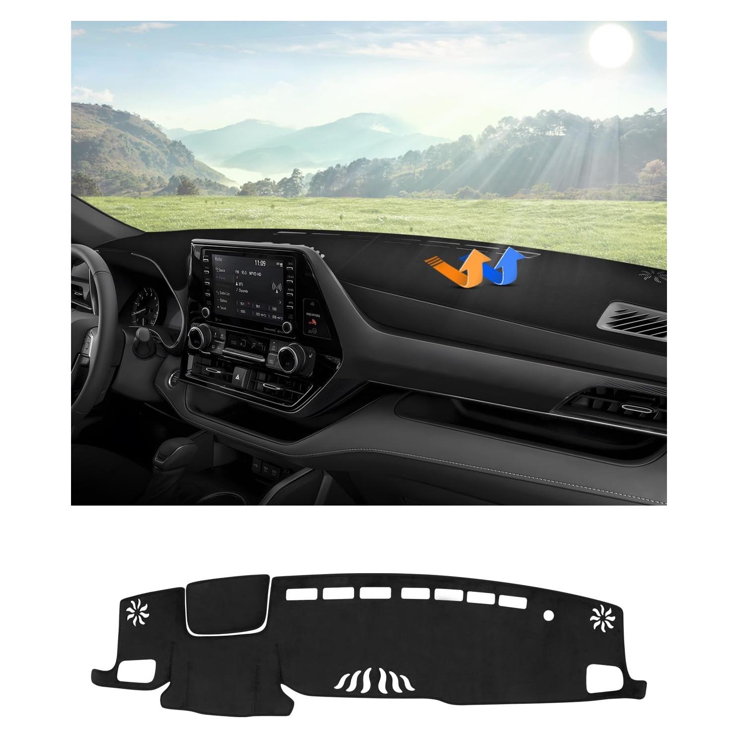 Cubierta de tablero Autorder para Toyota Highlander 2020-2025