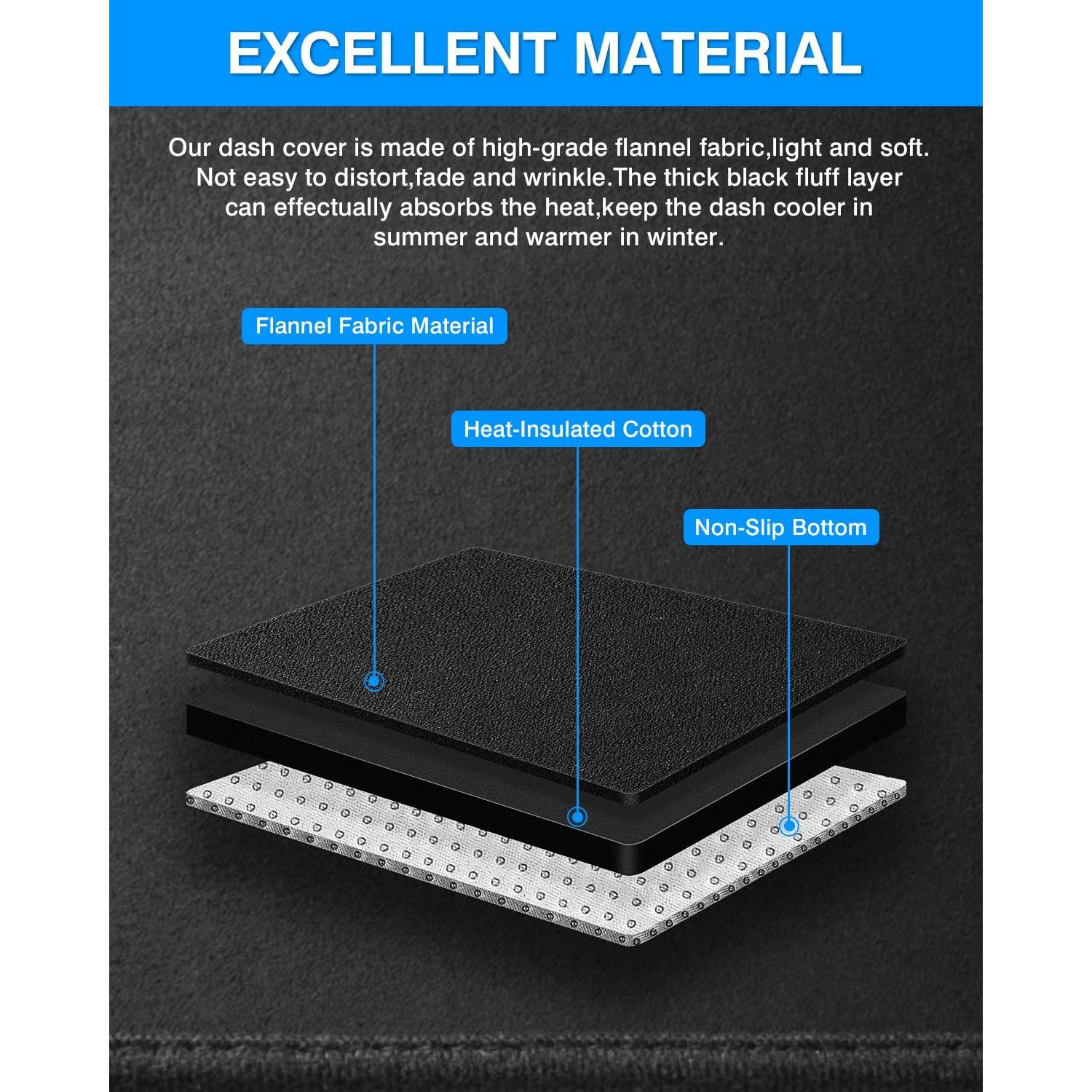 Cubierta de tablero Autorder para Toyota Highlander 2020-2025