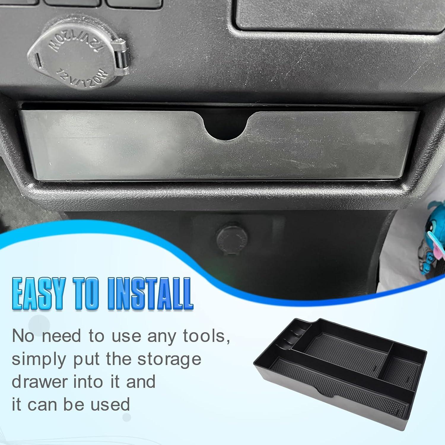 Bandeja de Cajón de Consola EDBETOS para Toyota Sienna 2015-2020