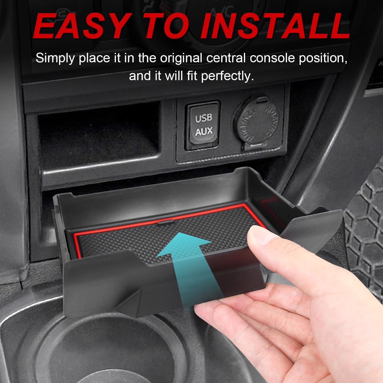 Caja de Almacenamiento Tmipakioy para Consola Central Toyota 4Runner 2014-2024