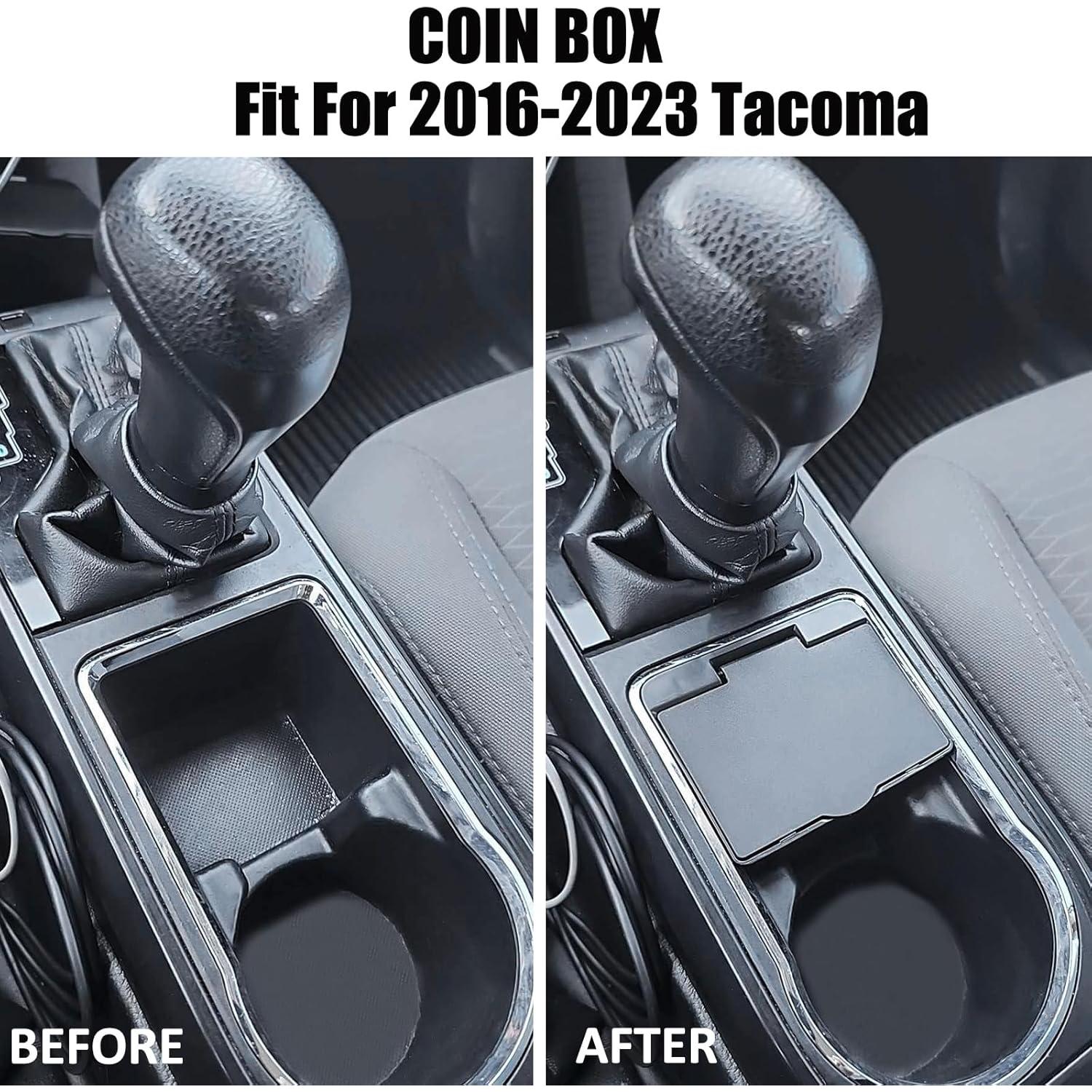 Organizador de Monedas JKCOVER para Toyota Tacoma 2016-2023