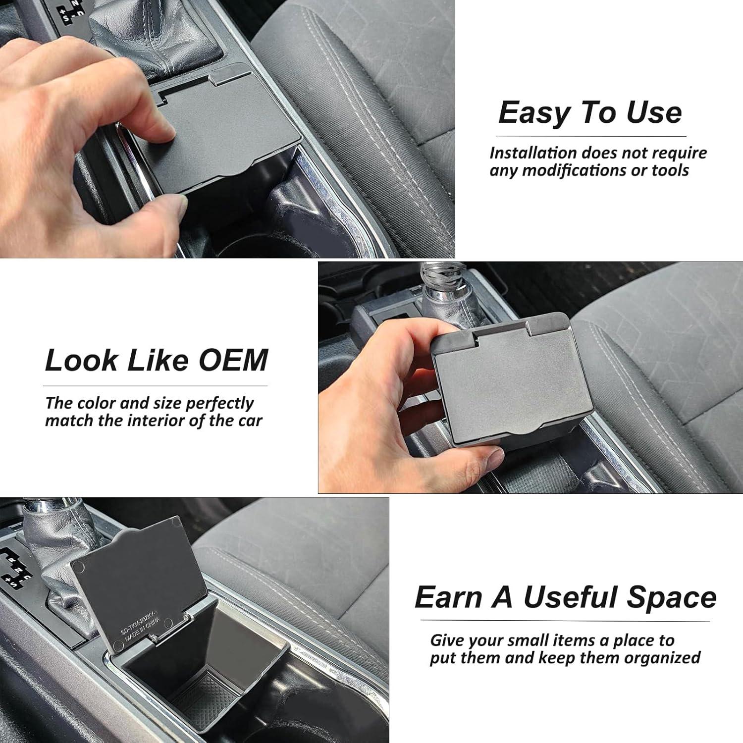 Organizador de Monedas JKCOVER para Toyota Tacoma 2016-2023