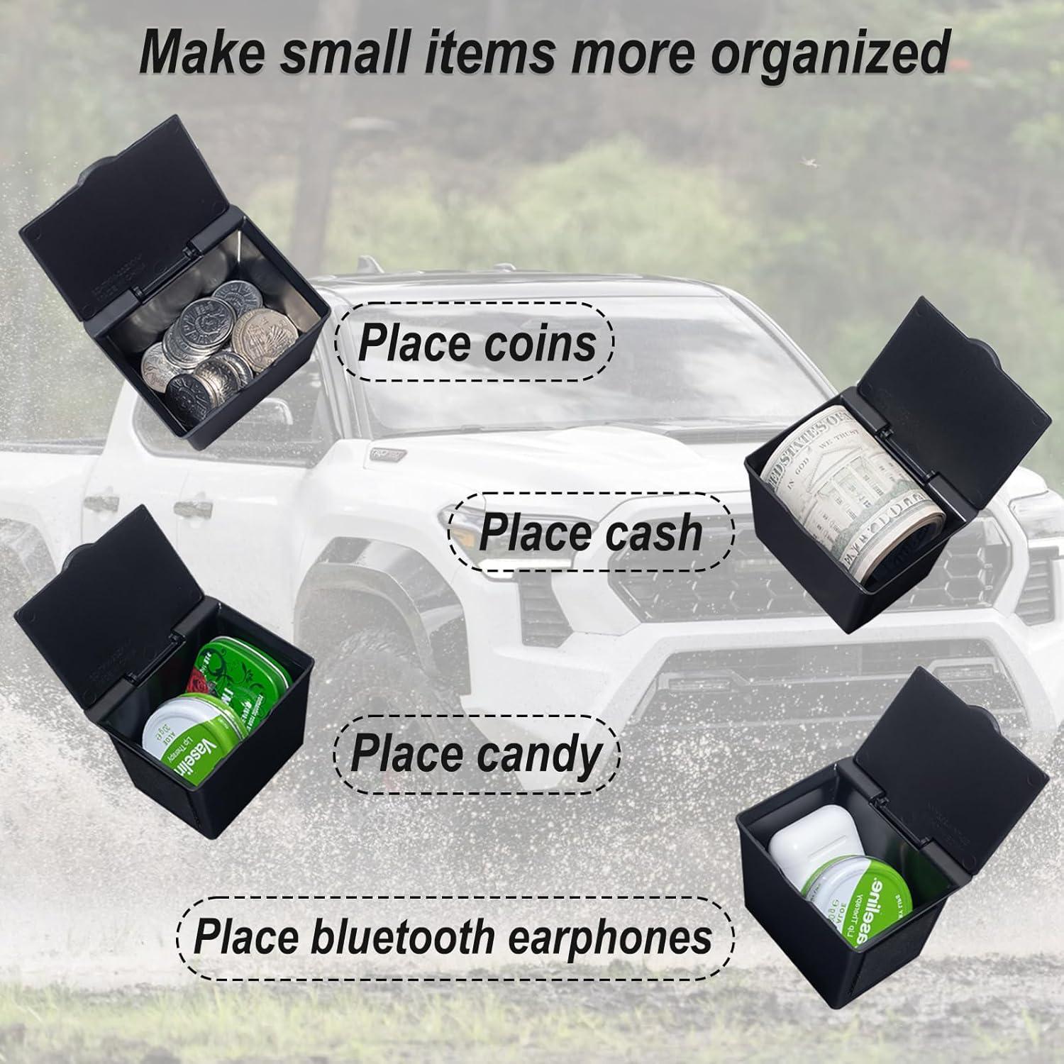 Organizador de Monedas JKCOVER para Toyota Tacoma 2016-2023