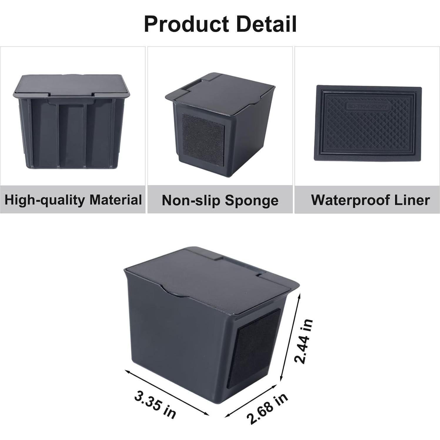 Organizador de Monedas JKCOVER para Toyota Tacoma 2016-2023