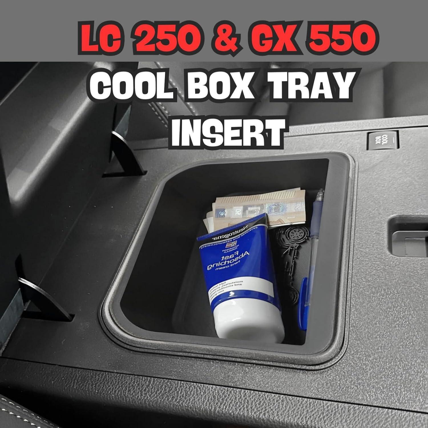 Bandeja Organizador Cool Box Qlhshop para Toyota Land Cruiser Prado 250 y Lexus GX 550
