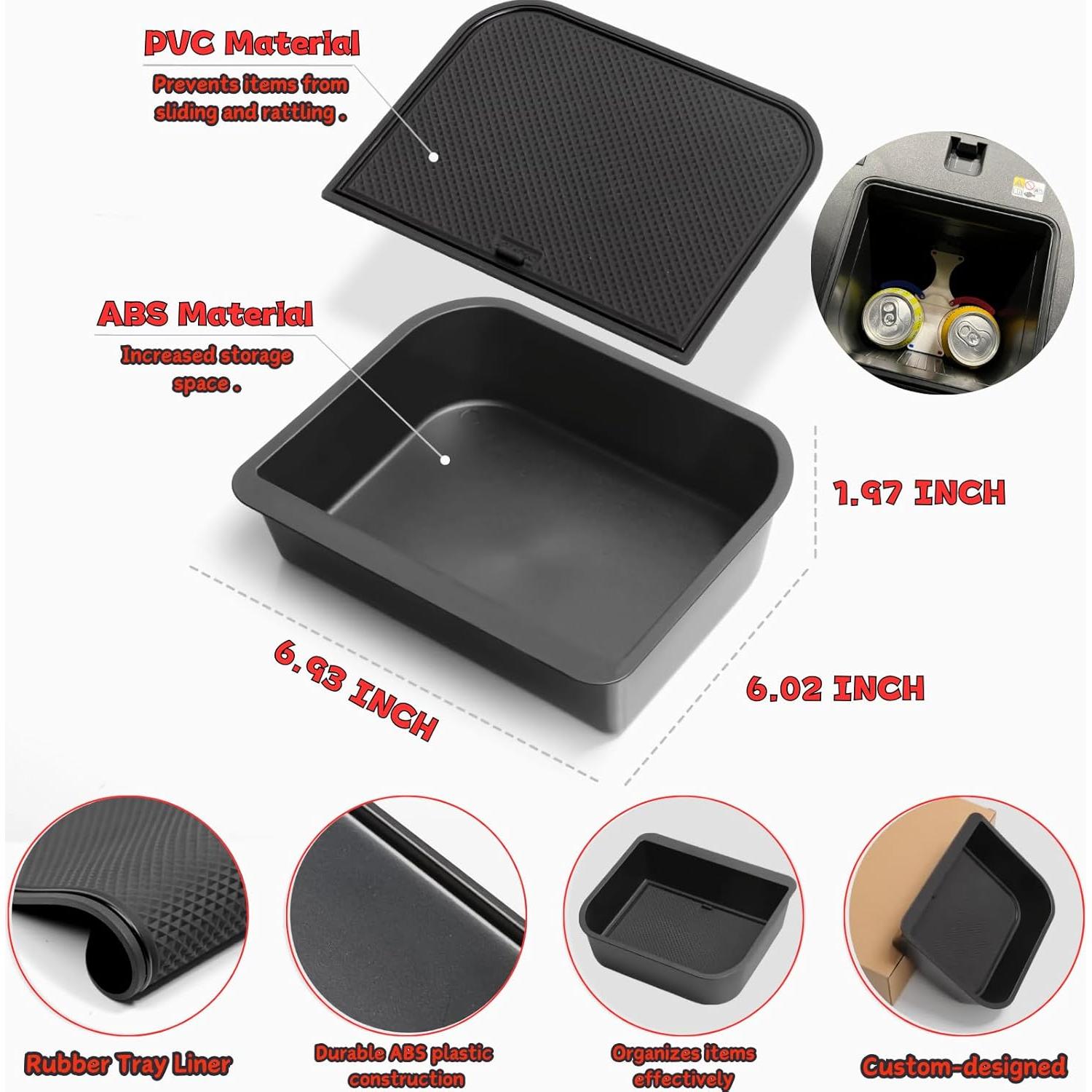 Bandeja Organizador Cool Box Qlhshop para Toyota Land Cruiser Prado 250 y Lexus GX 550