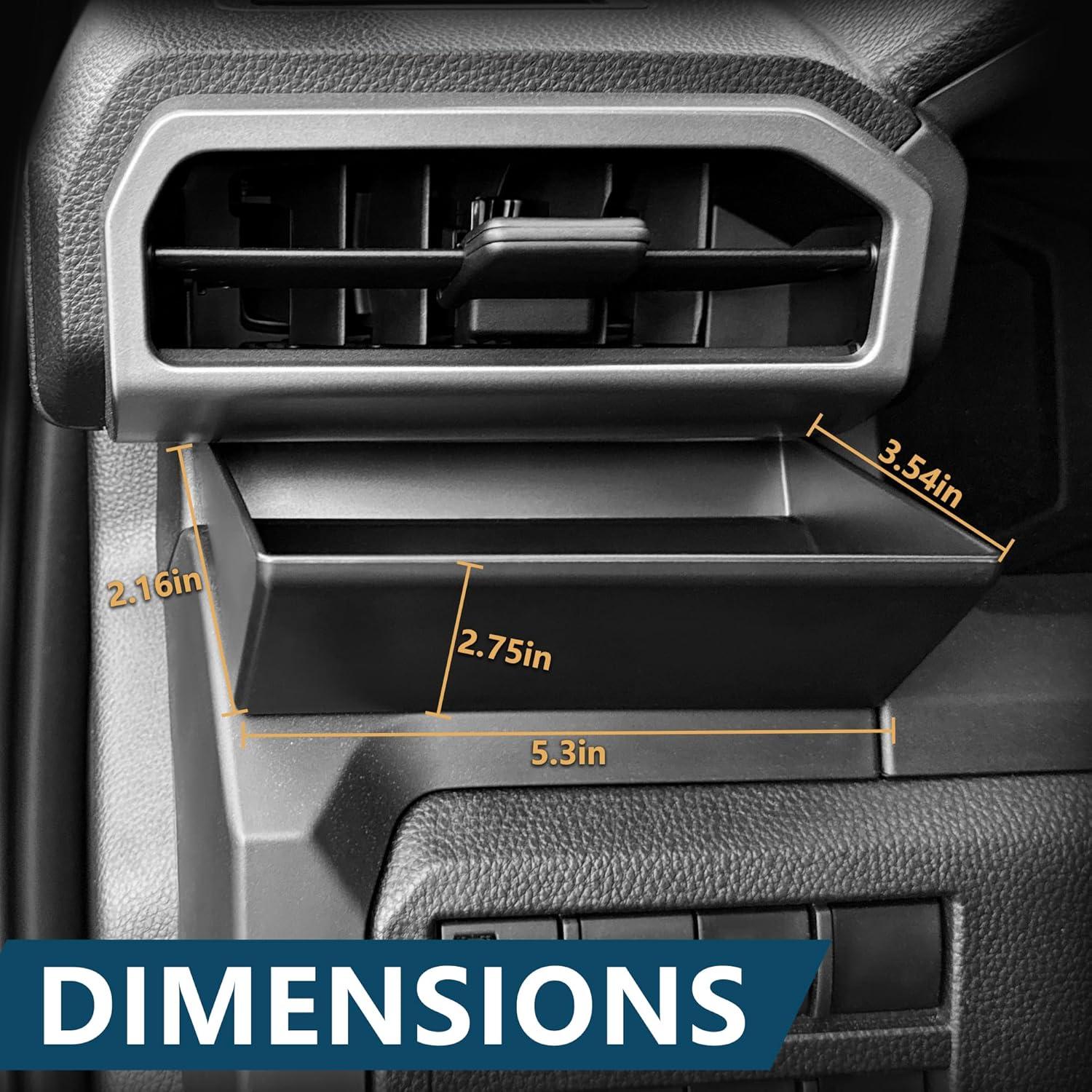 Caja de Almacenamiento para Ventilación Toyota Tacoma 2024-2025