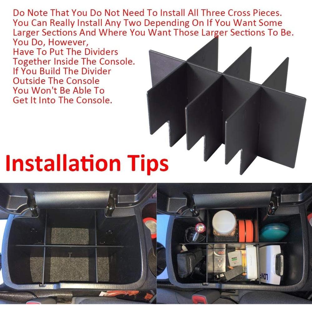 Organizador de Consola Central EDBETOS para Toyota Tacoma 2005-2015