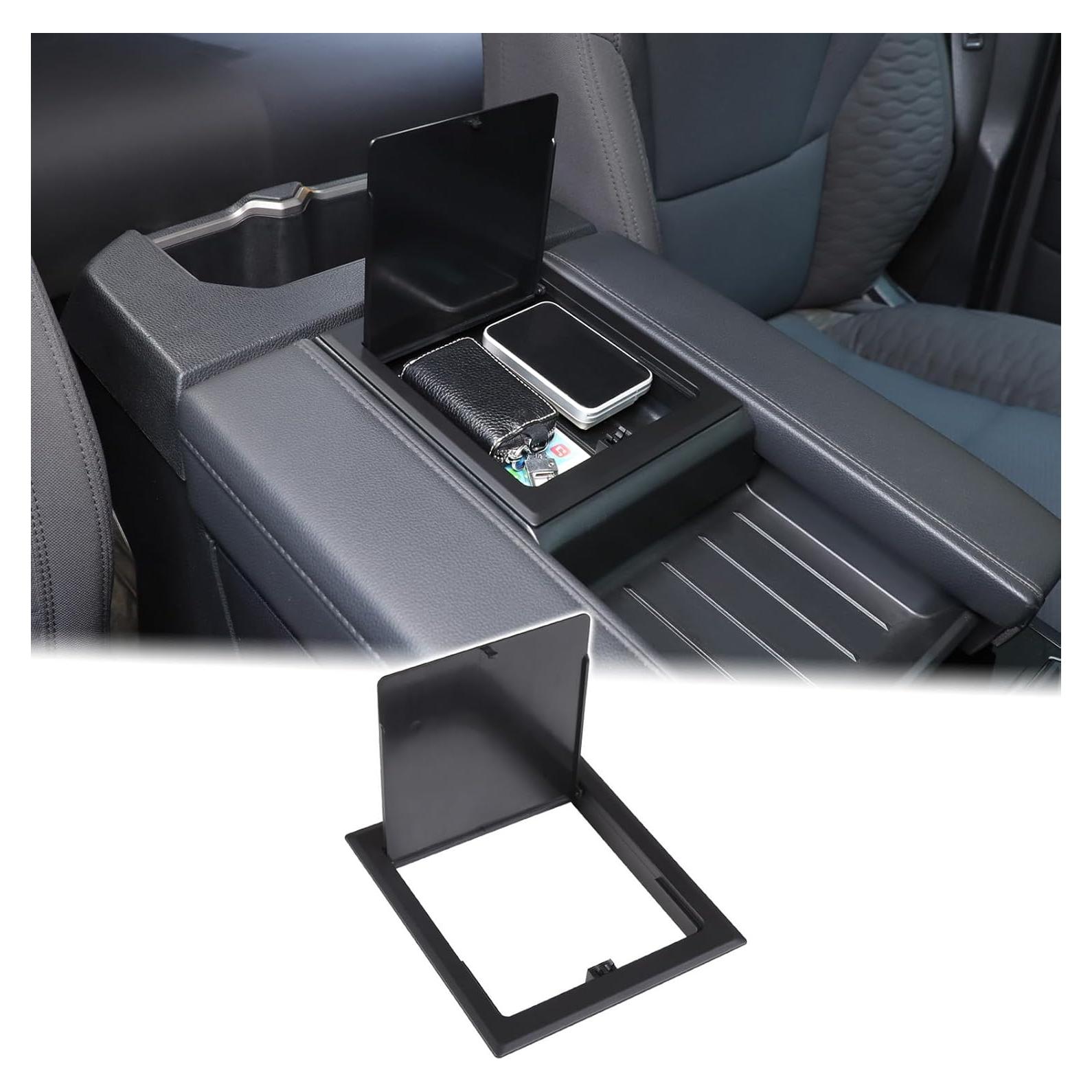 Cubierta de Almacenamiento Aunginsy para Apoyabrazos Toyota Tundra 2022-2025