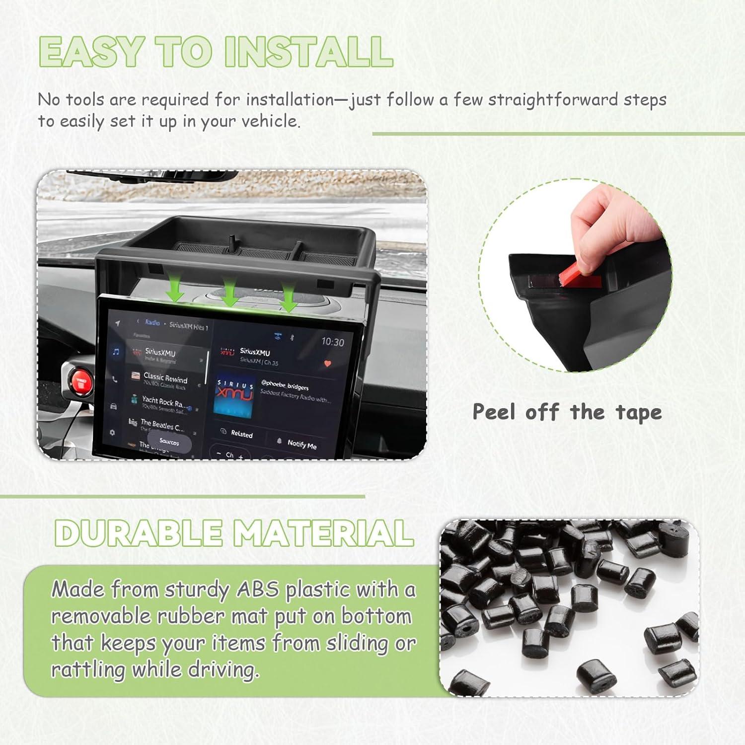 Caja de Almacenamiento HGWEI para Tacoma 2024-2025 y 4Runner 2025 14"