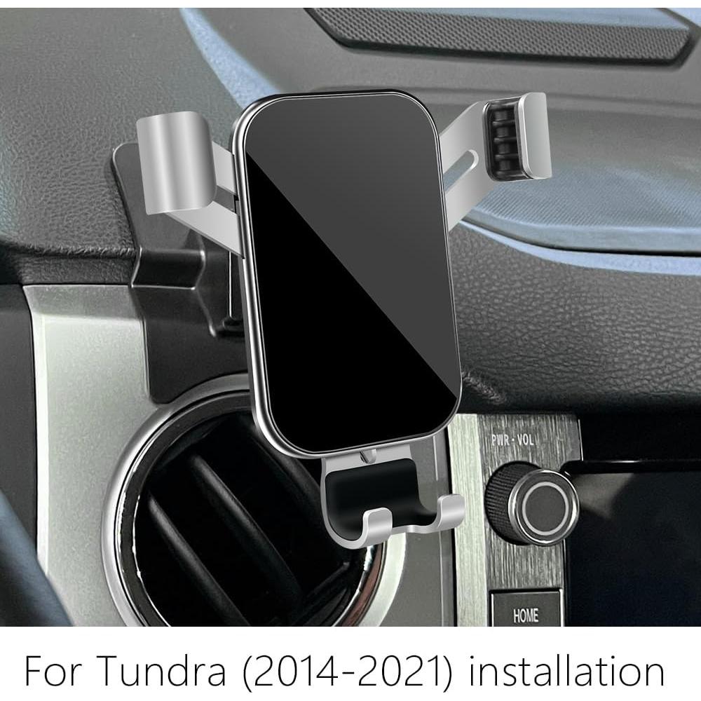 Soporte para Teléfono de Auto LUNQIN para Toyota Tundra 2014-2021