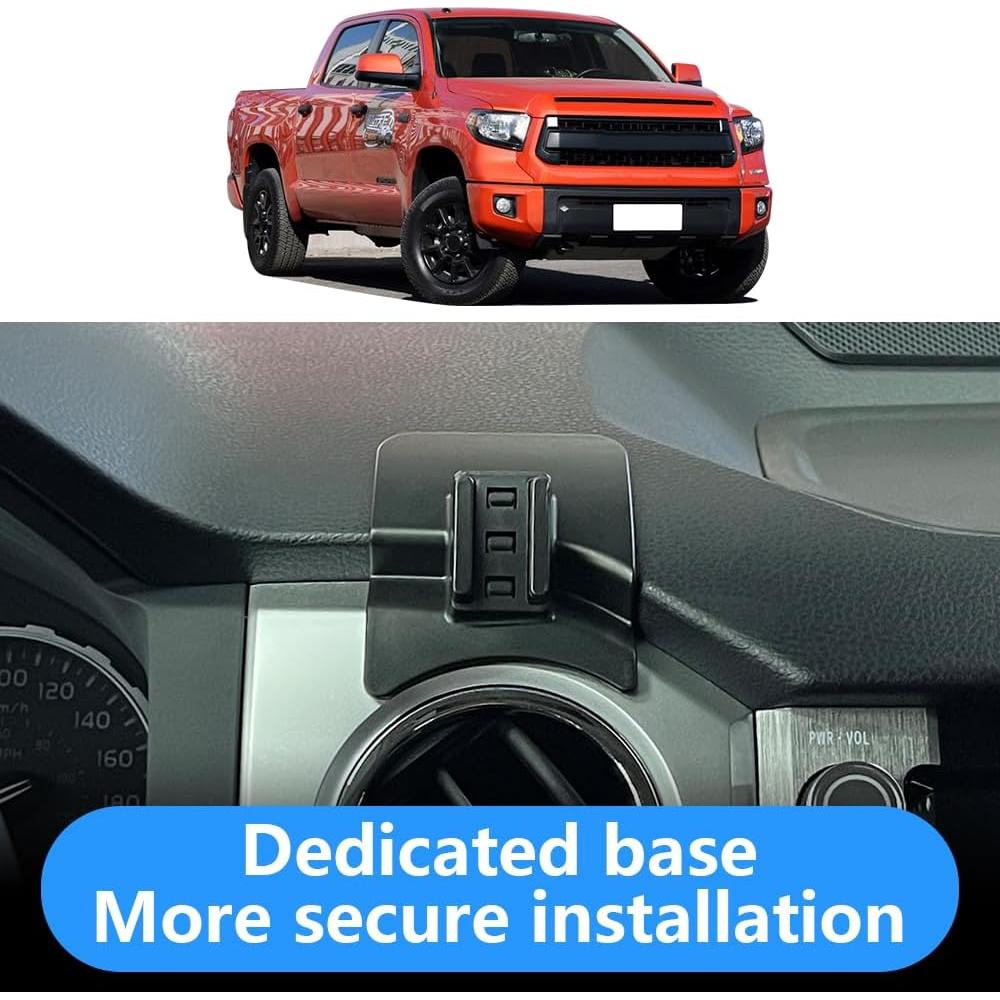Soporte para Teléfono de Auto LUNQIN para Toyota Tundra 2014-2021