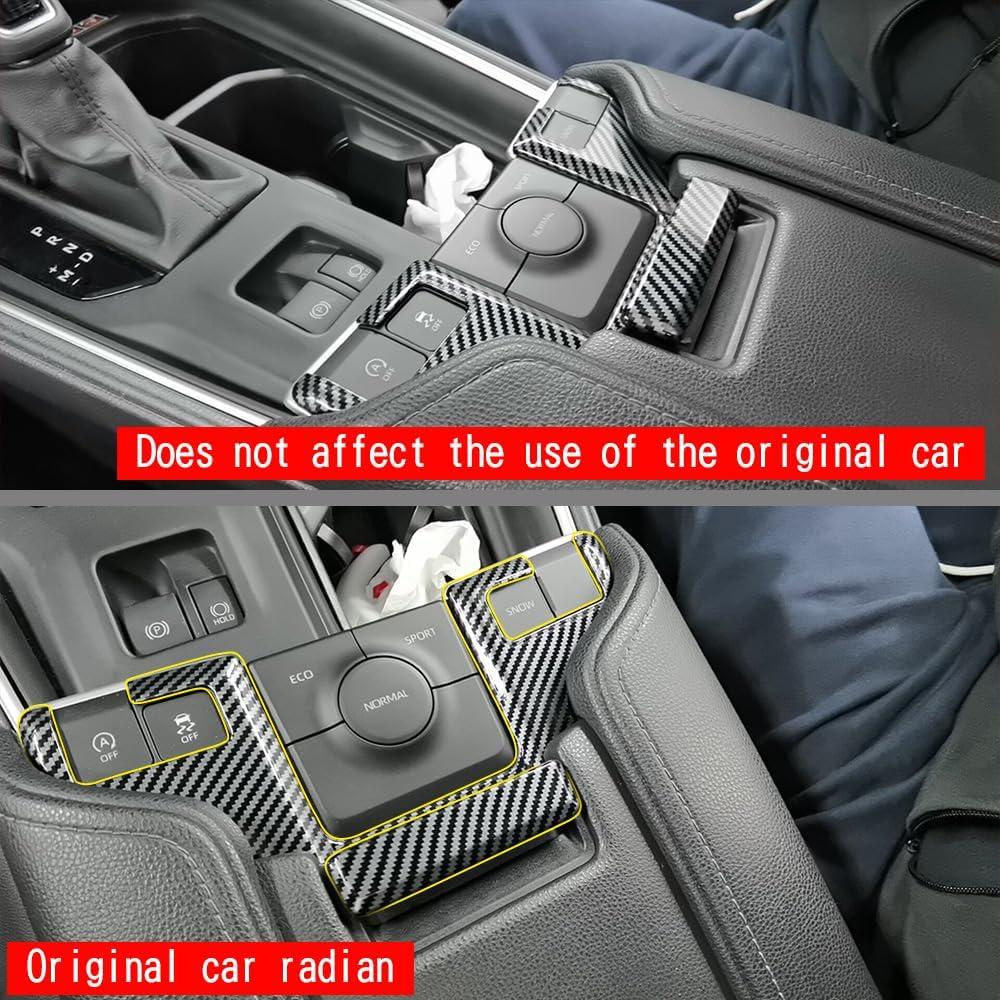 2 Piezas Accesorios ABS para Toyot-a Grand Highlander 2024 2025