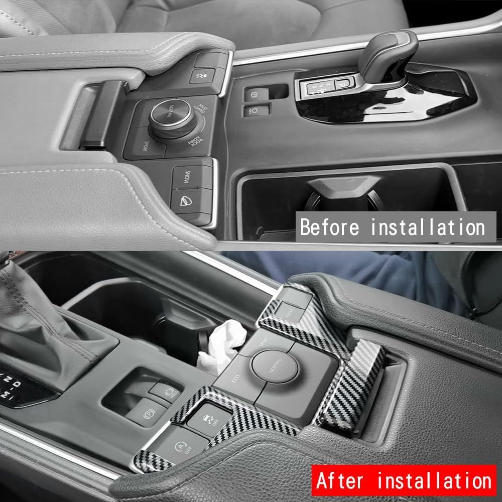 2 Piezas Accesorios ABS para Toyot-a Grand Highlander 2024 2025