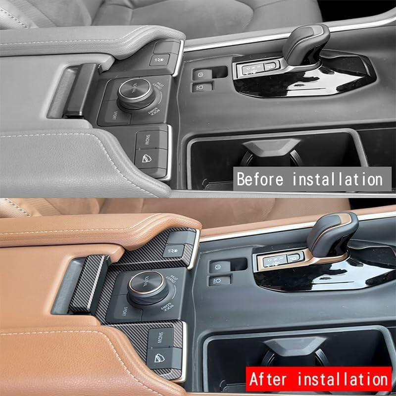 2 Piezas Accesorios ABS para Toyot-a Grand Highlander 2024 2025