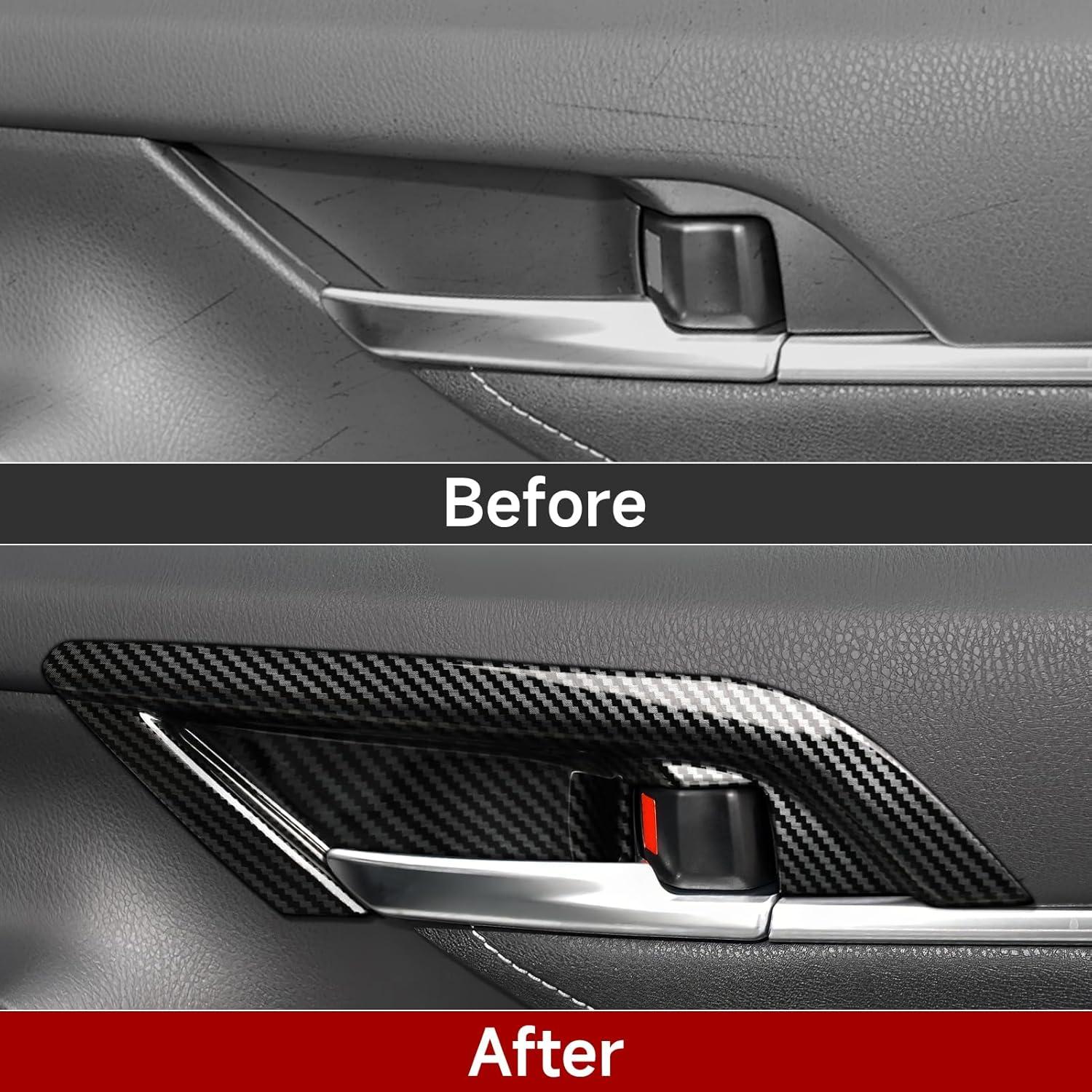 4 Piezas Tapa de Mango Interior Toyota Camry XV70 2018-2024