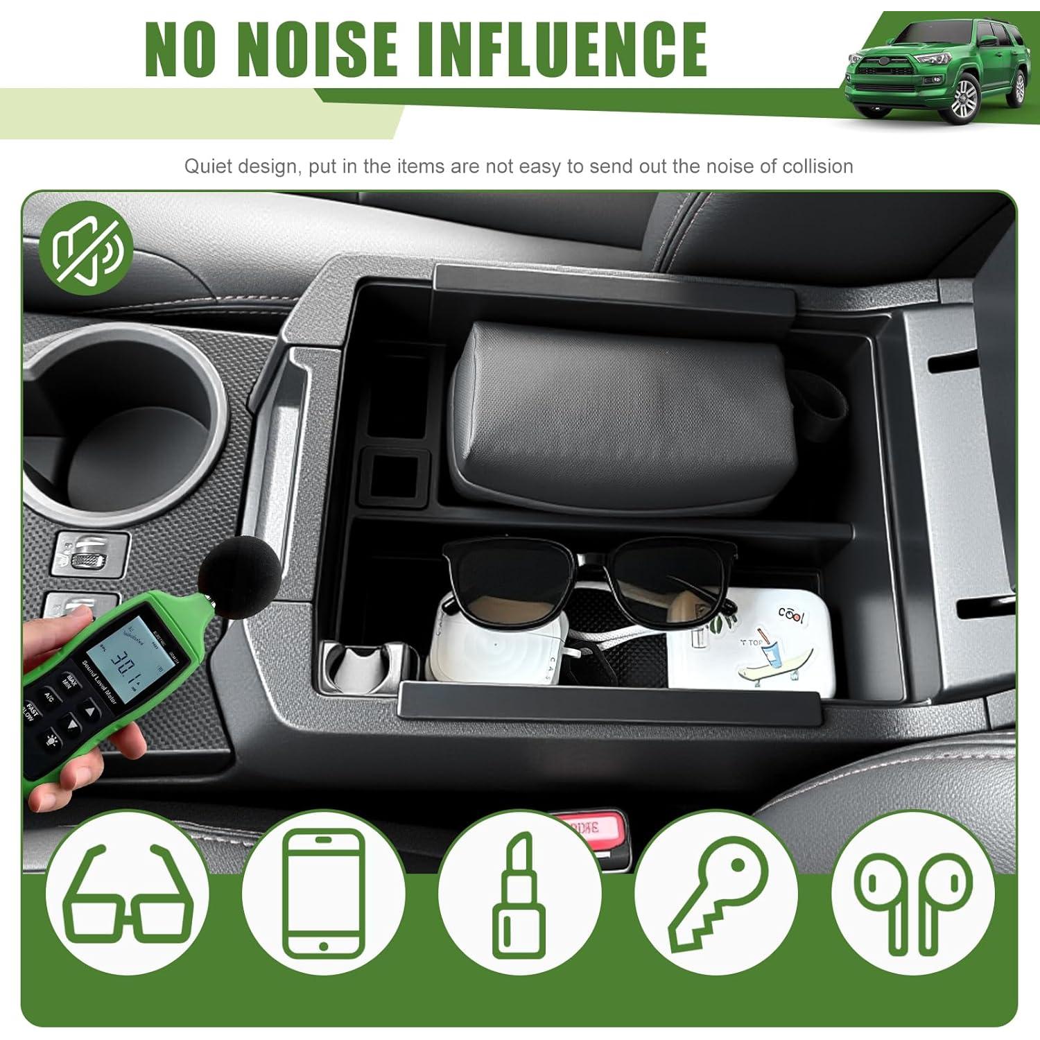 Organizador de Consola Central Qyebbk para Toyota 4Runner 2010-2024