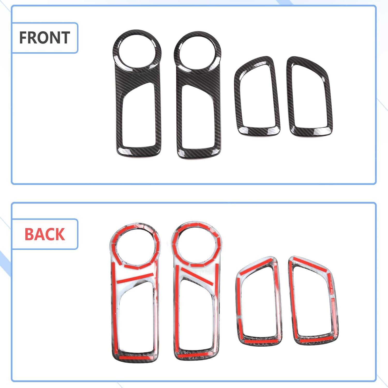 Panel Manija de Puerta Interior Aunginsy para Toyota Tacoma 2005-2015