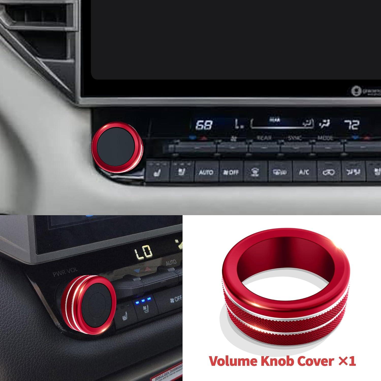 Cubiertas de Perilla Polodunn para Toyota Tundra y Sequoia 2022-2025, Set de 5 Piezas