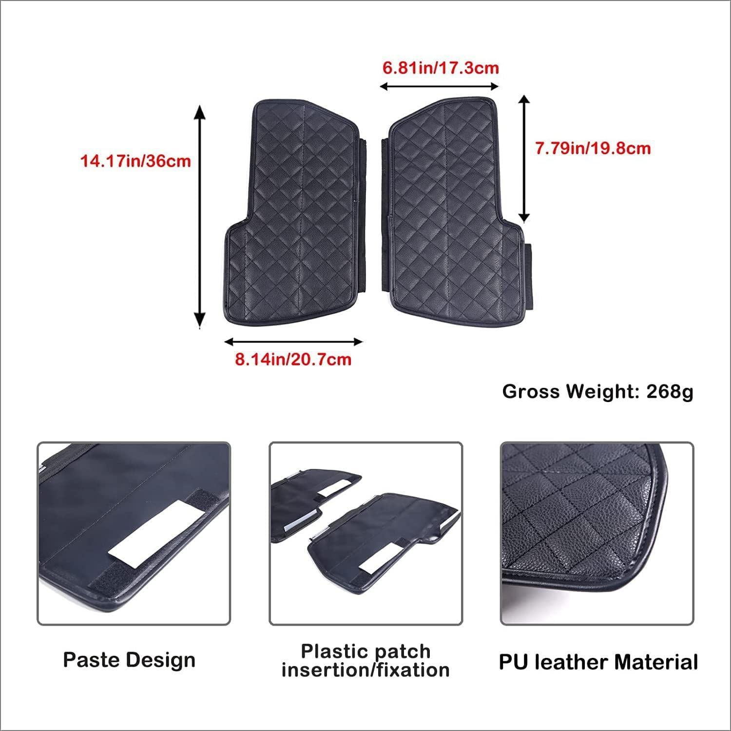 Cubierta Protectora de Consola Central Aunginsy para Toyota Tundra/Sequoia 2022-2025