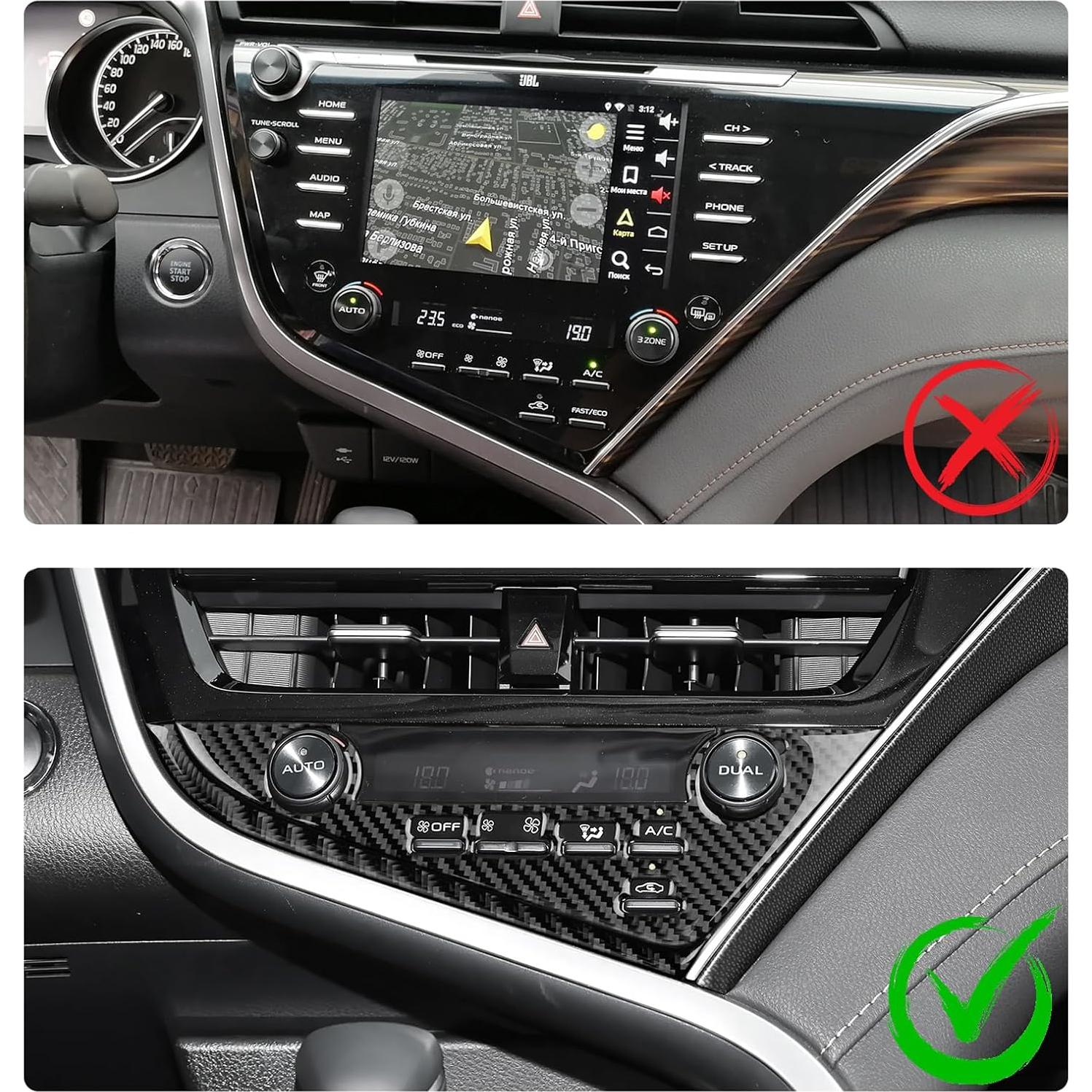 Cubierta de Fibra de Carbono AIRSPEED para Toyota Camry 2018-2024