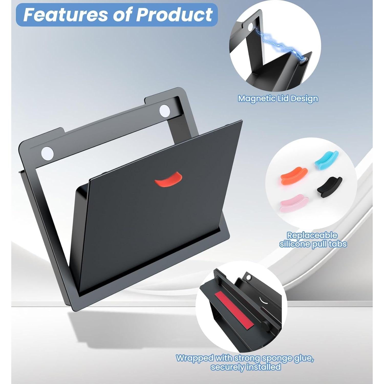 Organizador de Consola Central Sinvanho para Toyota Tacoma 2024-2025