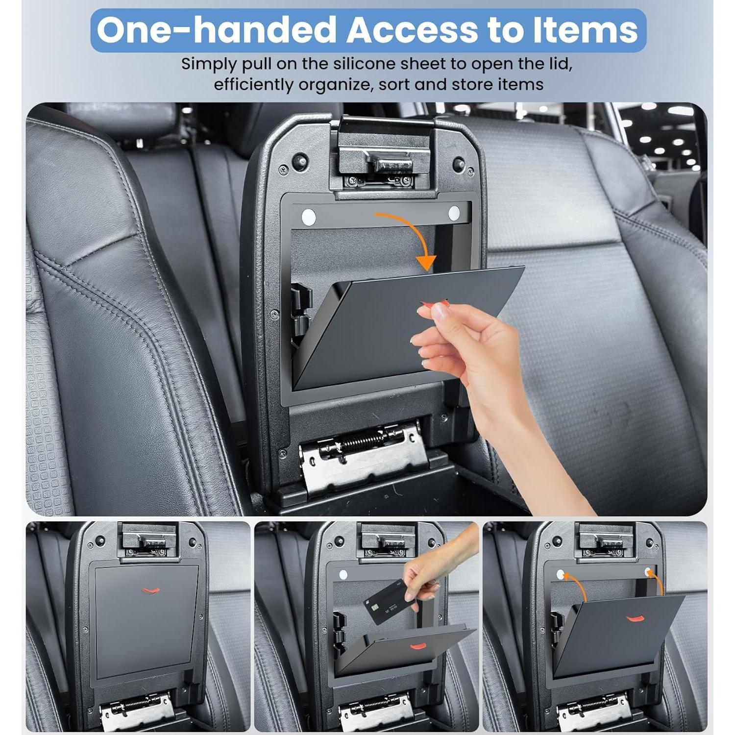 Organizador de Consola Central Sinvanho para Toyota Tacoma 2024-2025