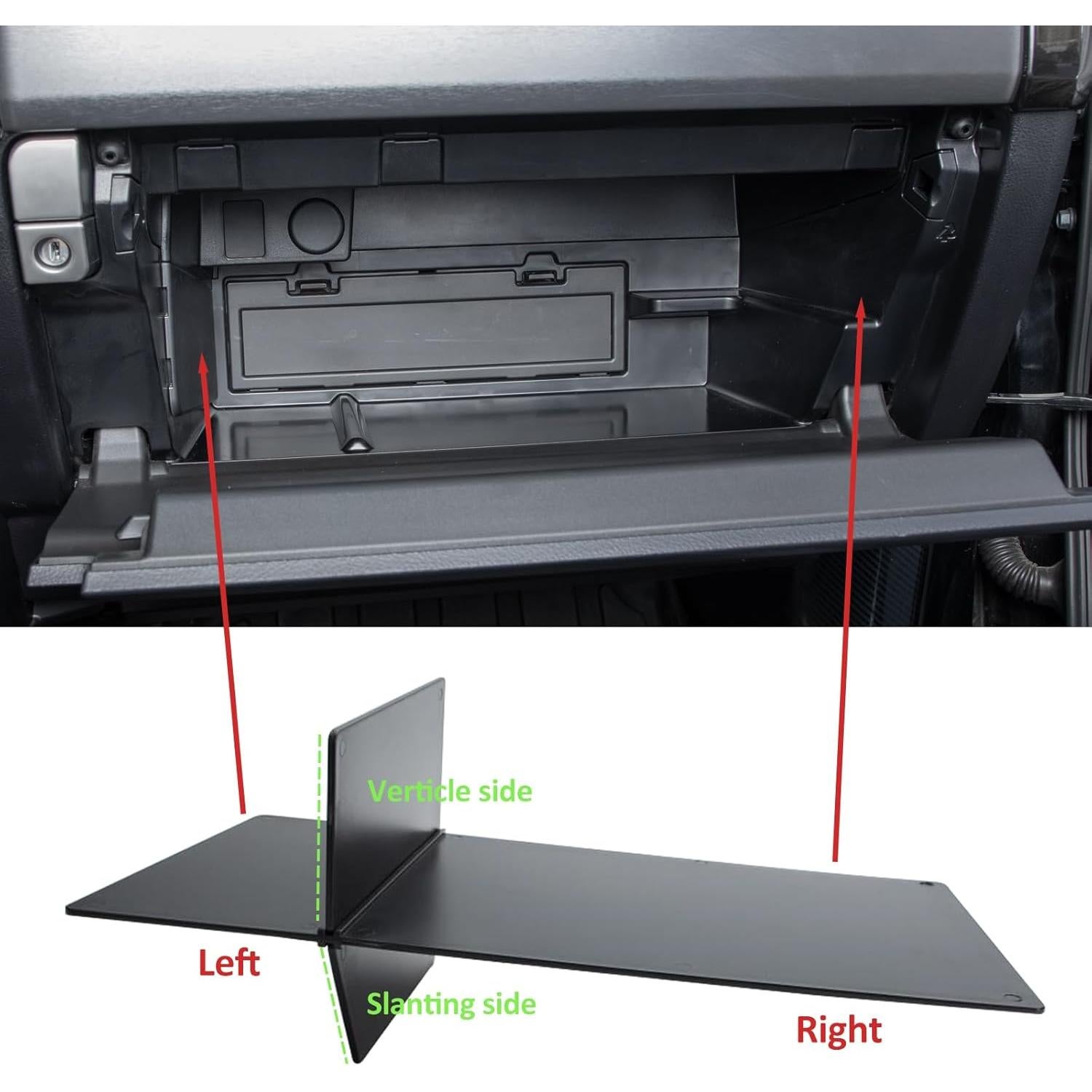 Organizador de Guantera JDMCAR para Toyota 4Runner 2010-2024