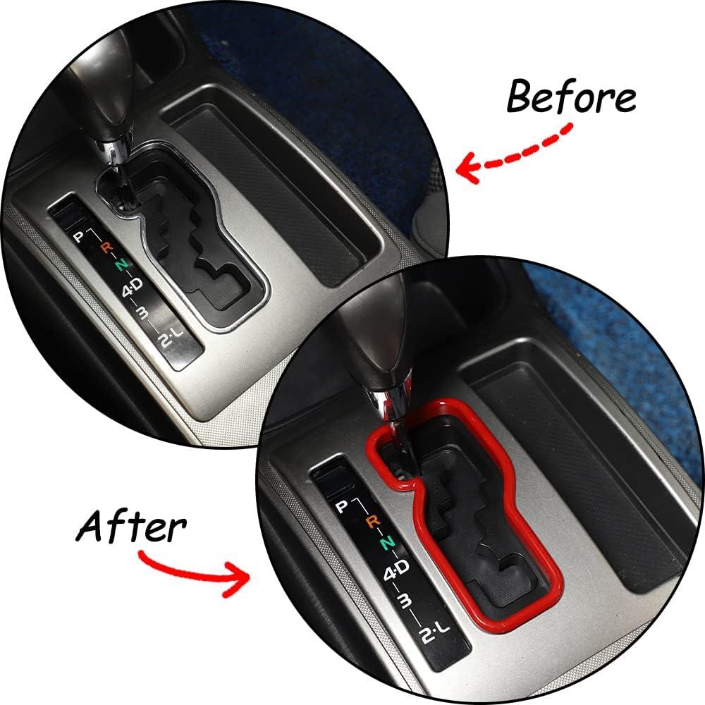 Cubierta Panel Control Engranaje Toyota Tacoma 2006-2015 Rojo