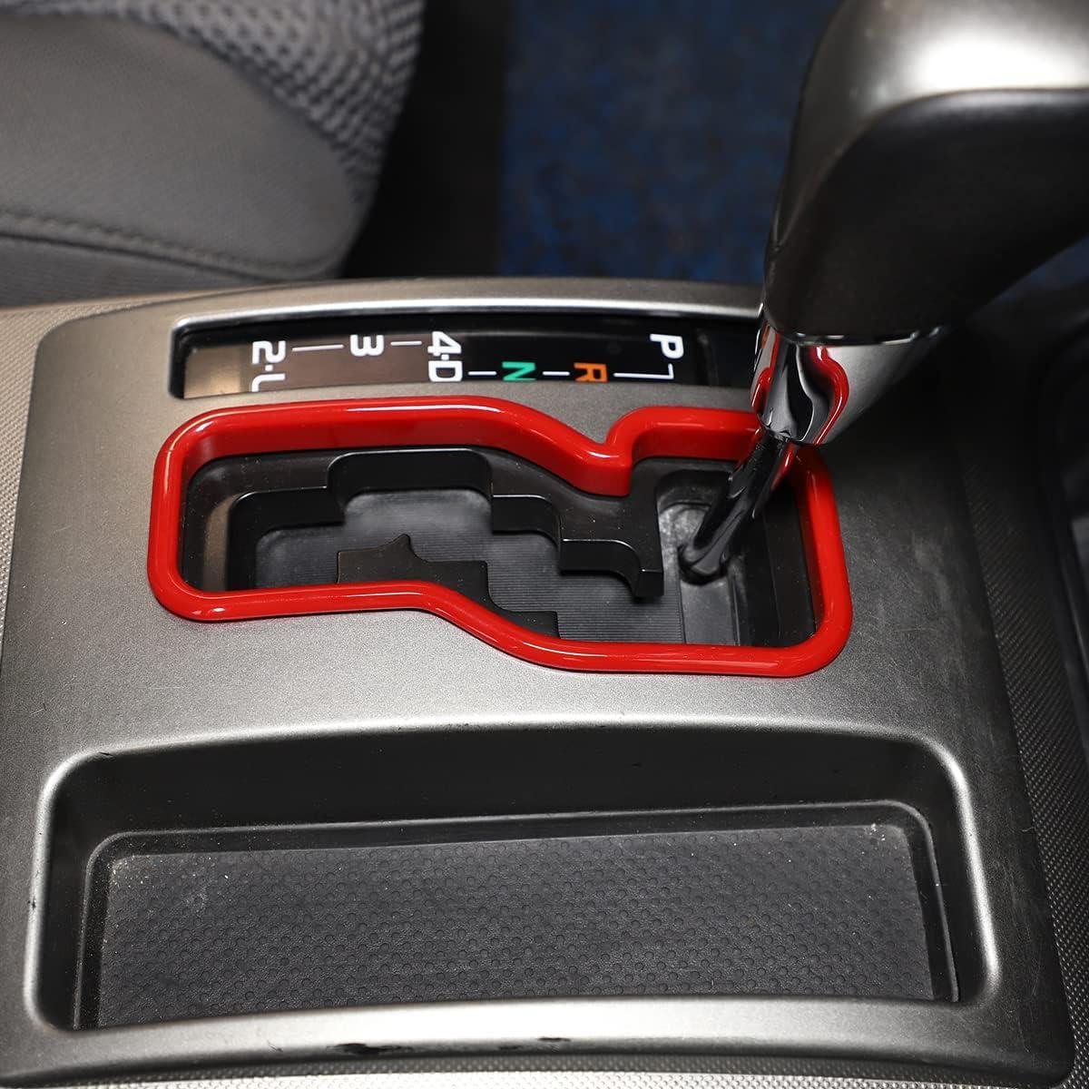 Cubierta Panel Control Engranaje Toyota Tacoma 2006-2015 Rojo