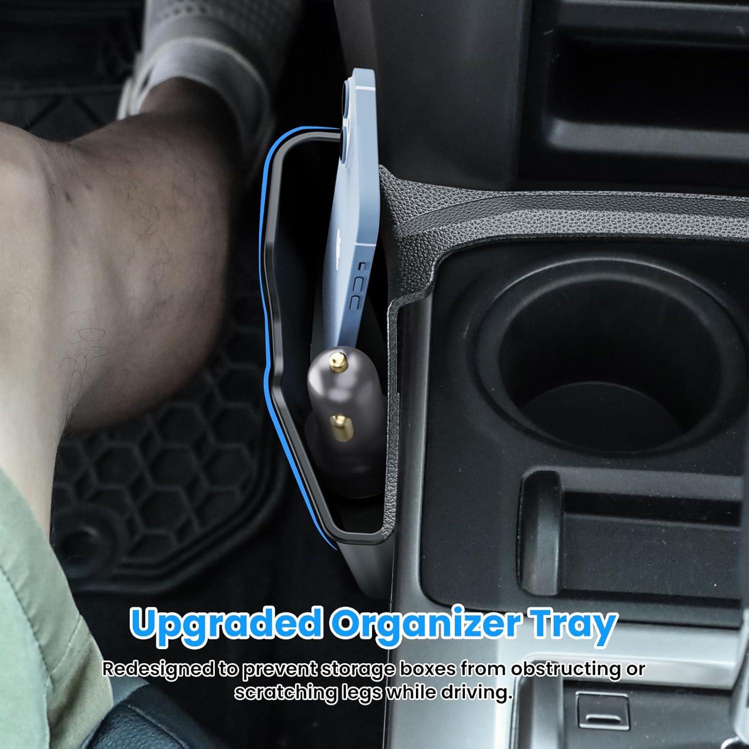 Organizador de Consola Central DIAMOOKY 2PCS para Toyota 4Runner 2010-2024