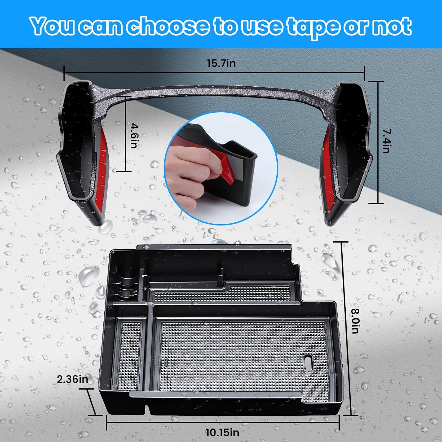 Organizador de Consola Central DIAMOOKY 2PCS para Toyota 4Runner 2010-2024