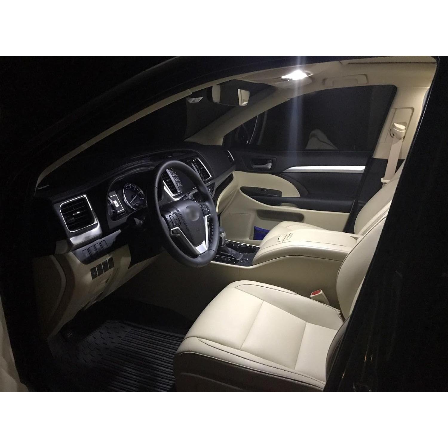 Kit de Luz Interior LED D15 para Toyota Highlander 2008-2024