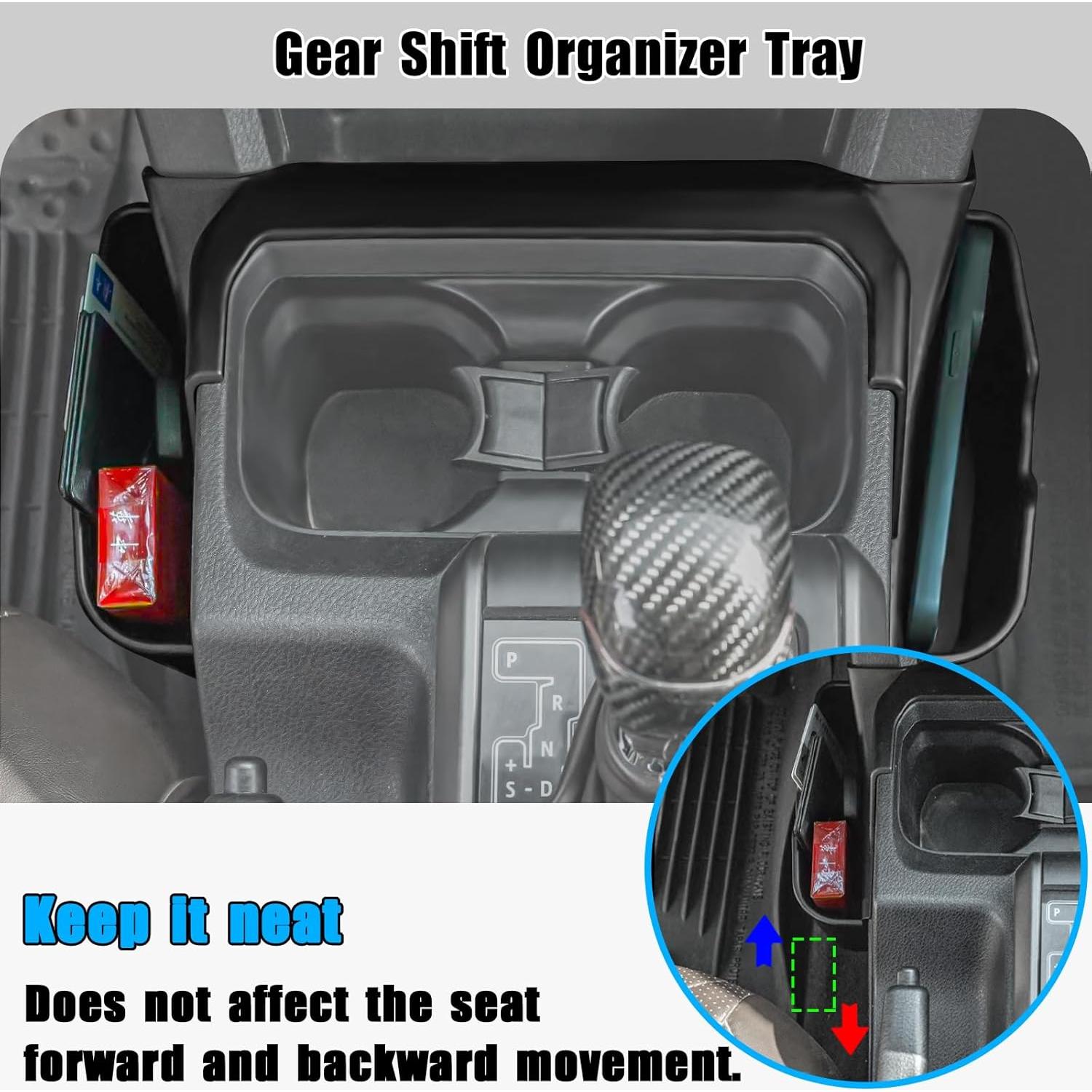 Caja de Almacenamiento Neepiar para Consola Toyota Tacoma 2016-2023