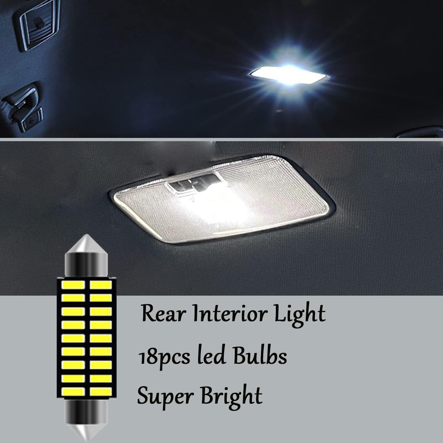 Kit 10 Bombillas LED Interiores AWALITED para Toyota Tacoma 2005-2022