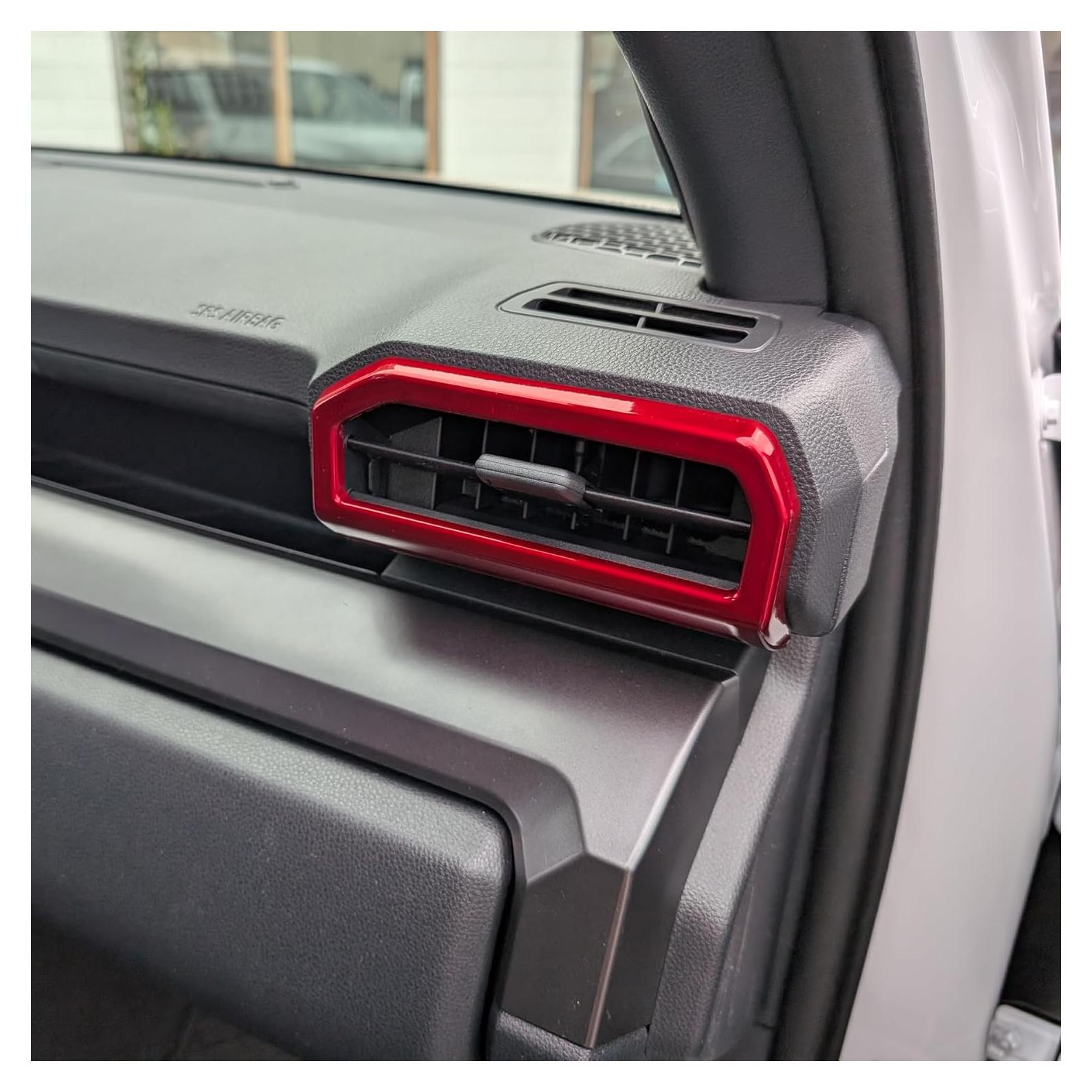 Cubierta de Salida de Aire Toyota Tacoma 2024-2025 Rojo Oscuro