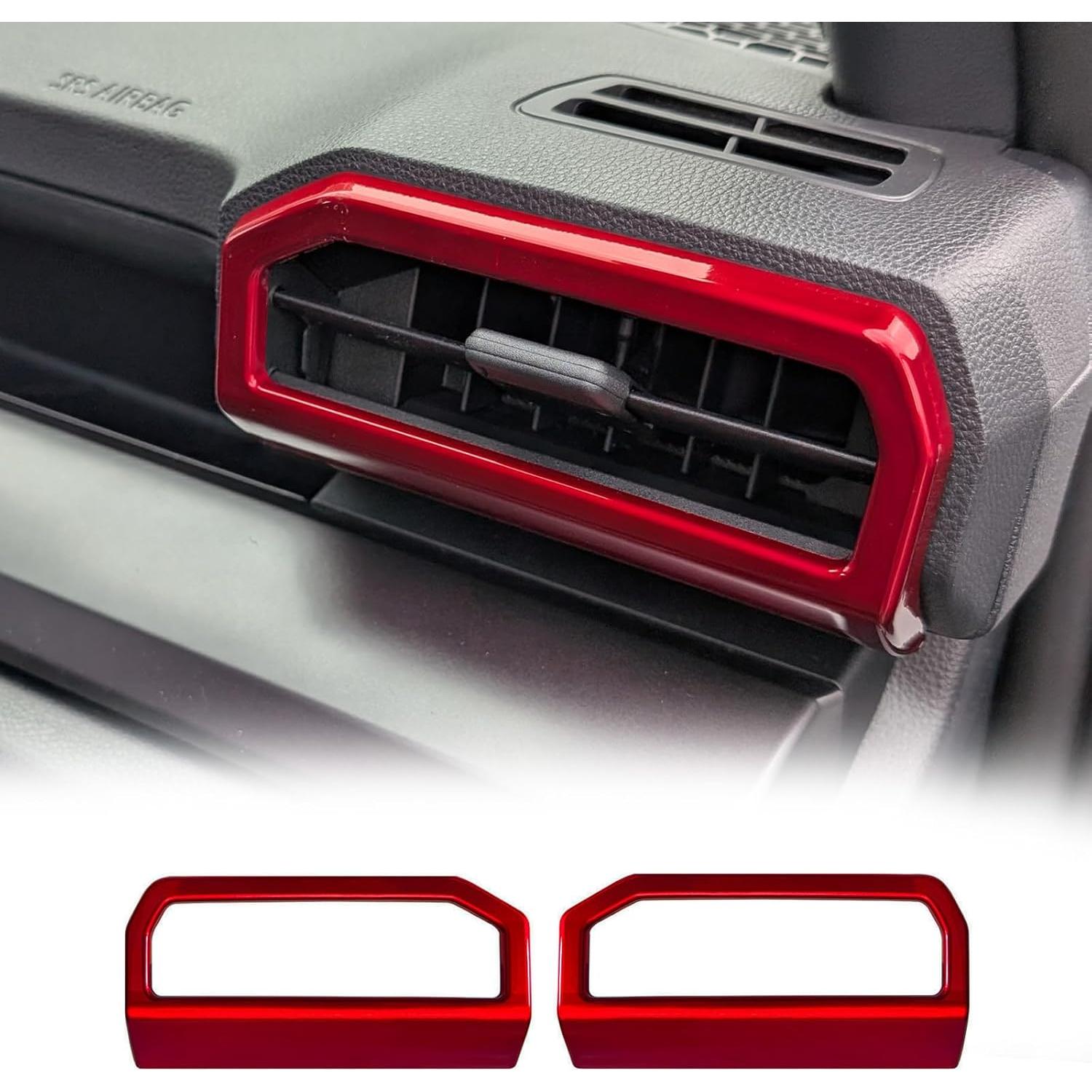 Cubierta de Salida de Aire Toyota Tacoma 2024-2025 Rojo Oscuro