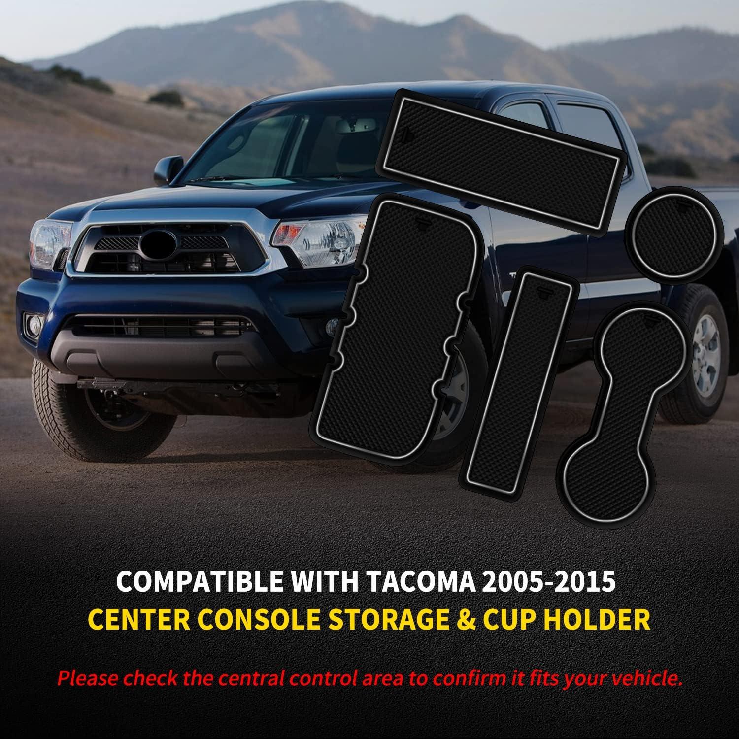 Alfombrillas Antideslizantes Asgohme para Toyota Tacoma 2005-2015
