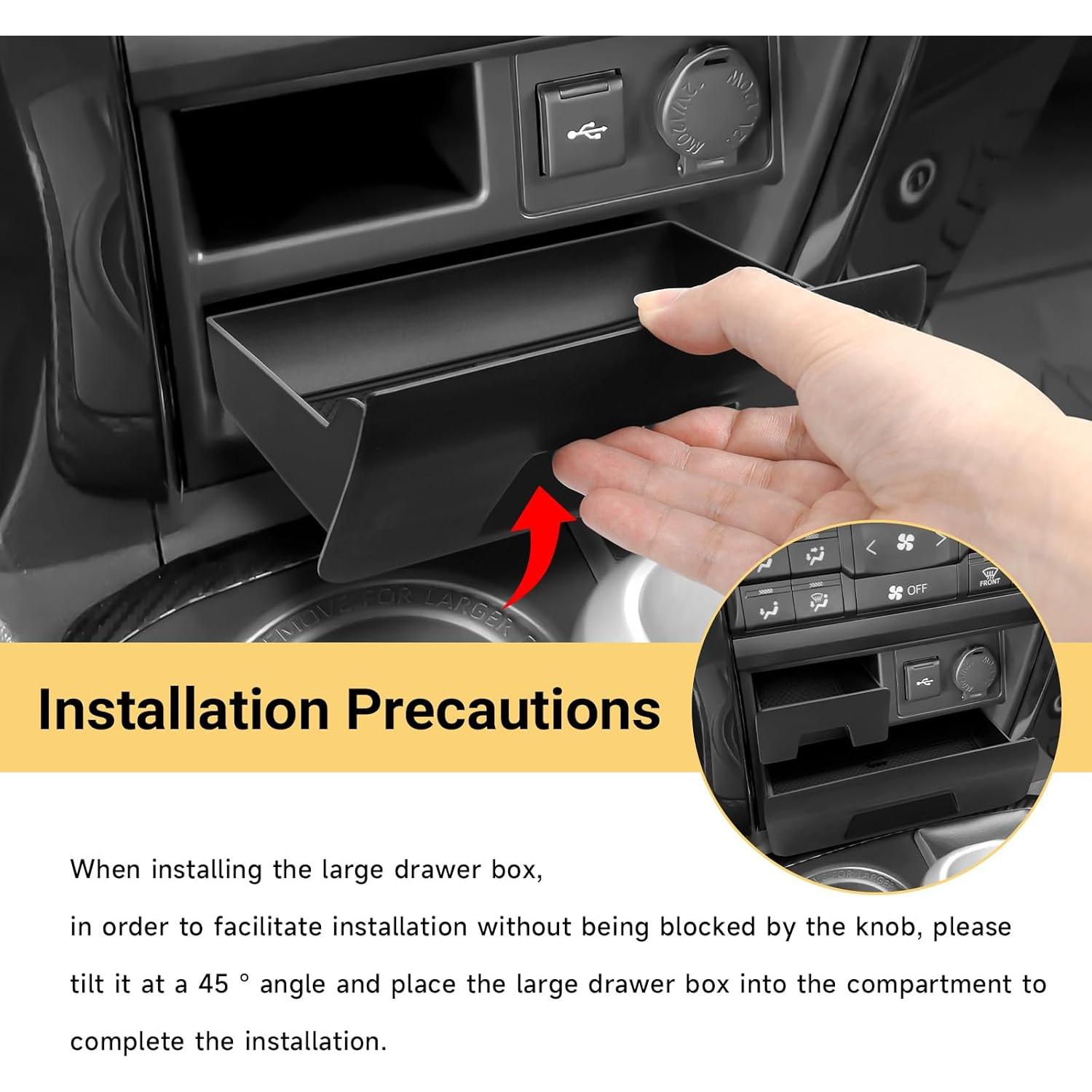 Organizador de Consola Central Hellet para Toyota 4Runner 2014-2024