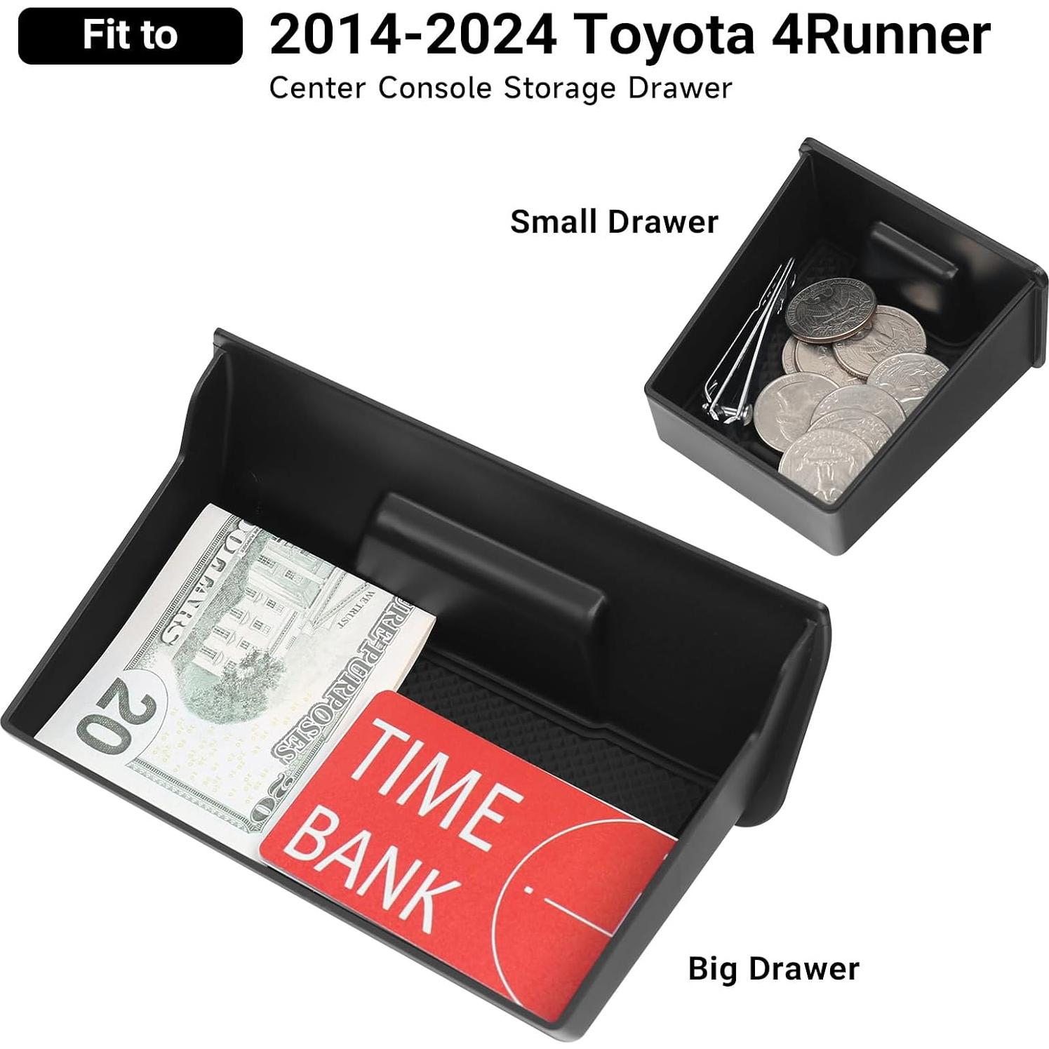 Organizador de Consola Central Hellet para Toyota 4Runner 2014-2024