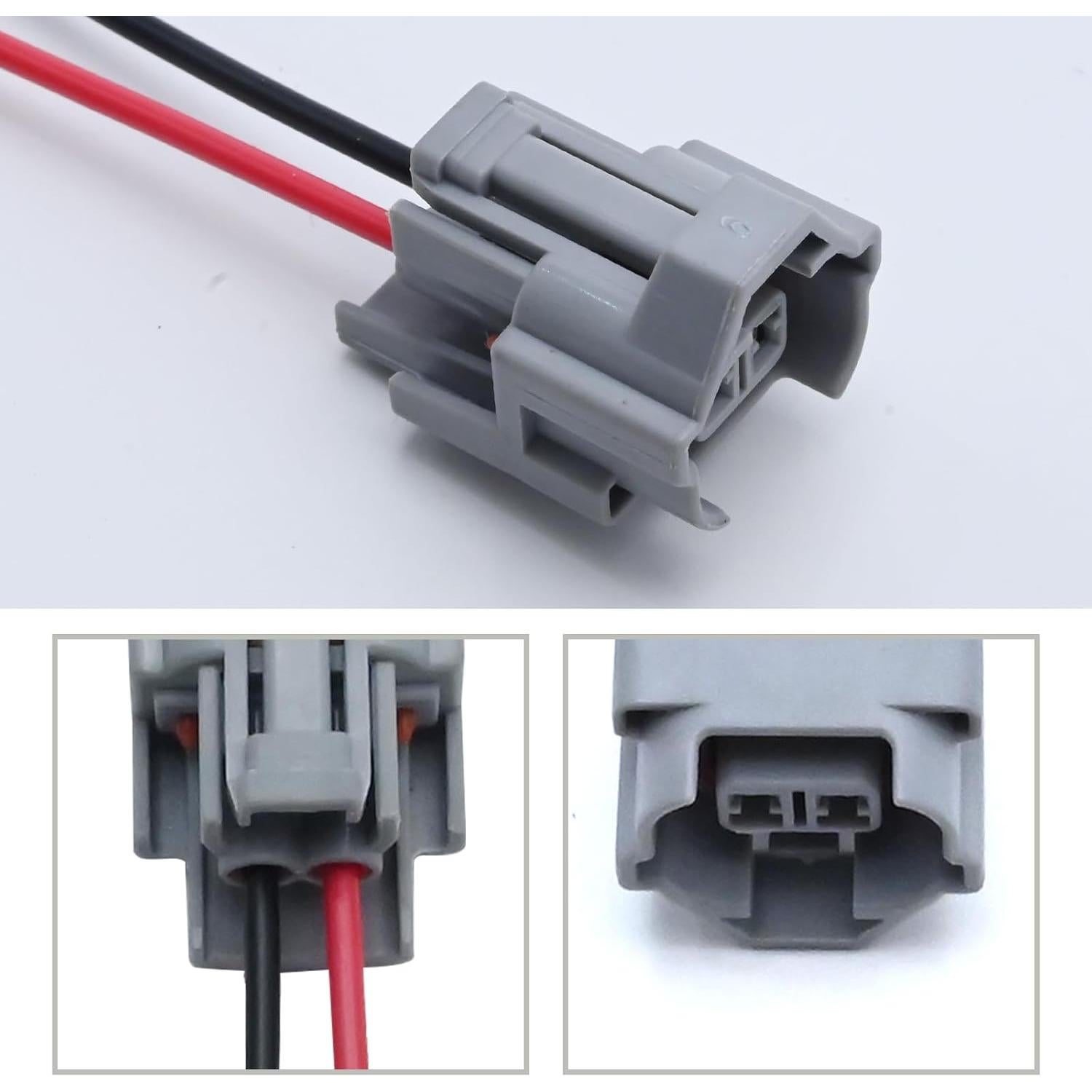 6 Conectores de Cable Inyector de Combustible DUZFOREI