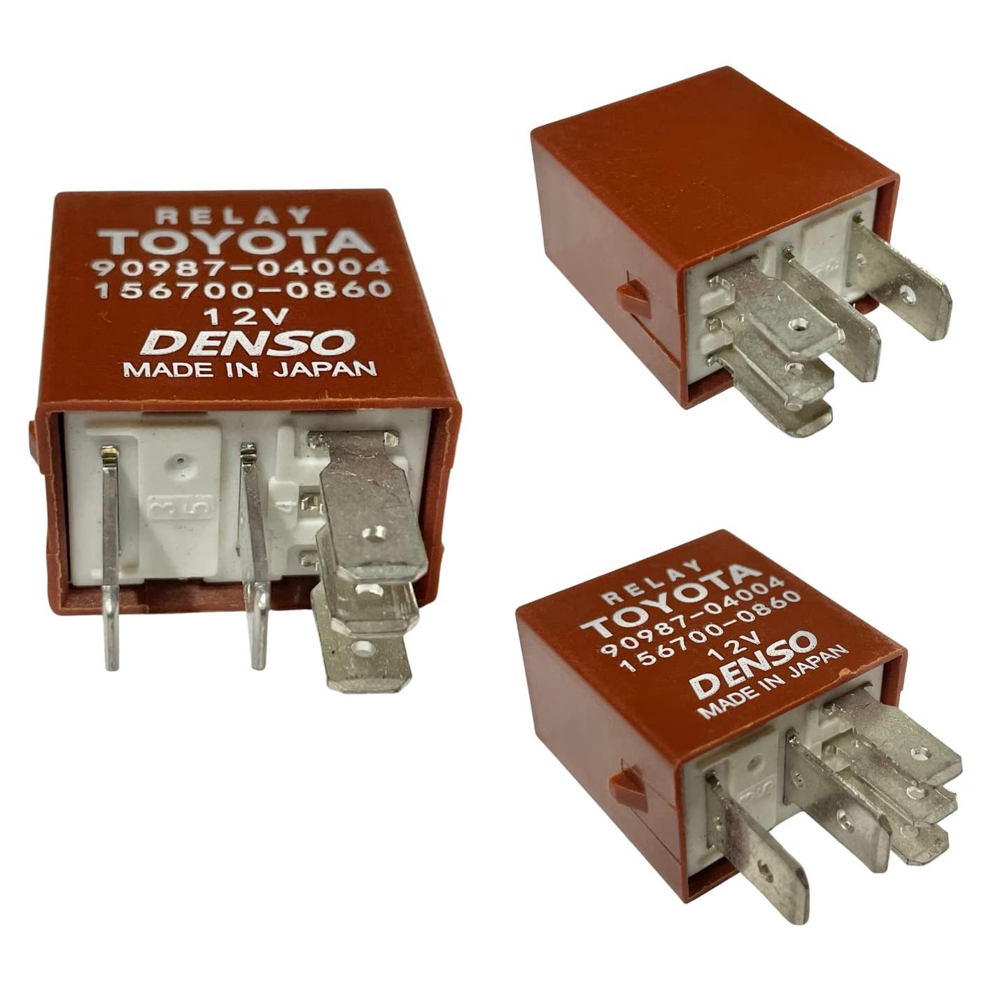 Paquete de 2 Relés OEM Toyota Denso 12V Compatibles