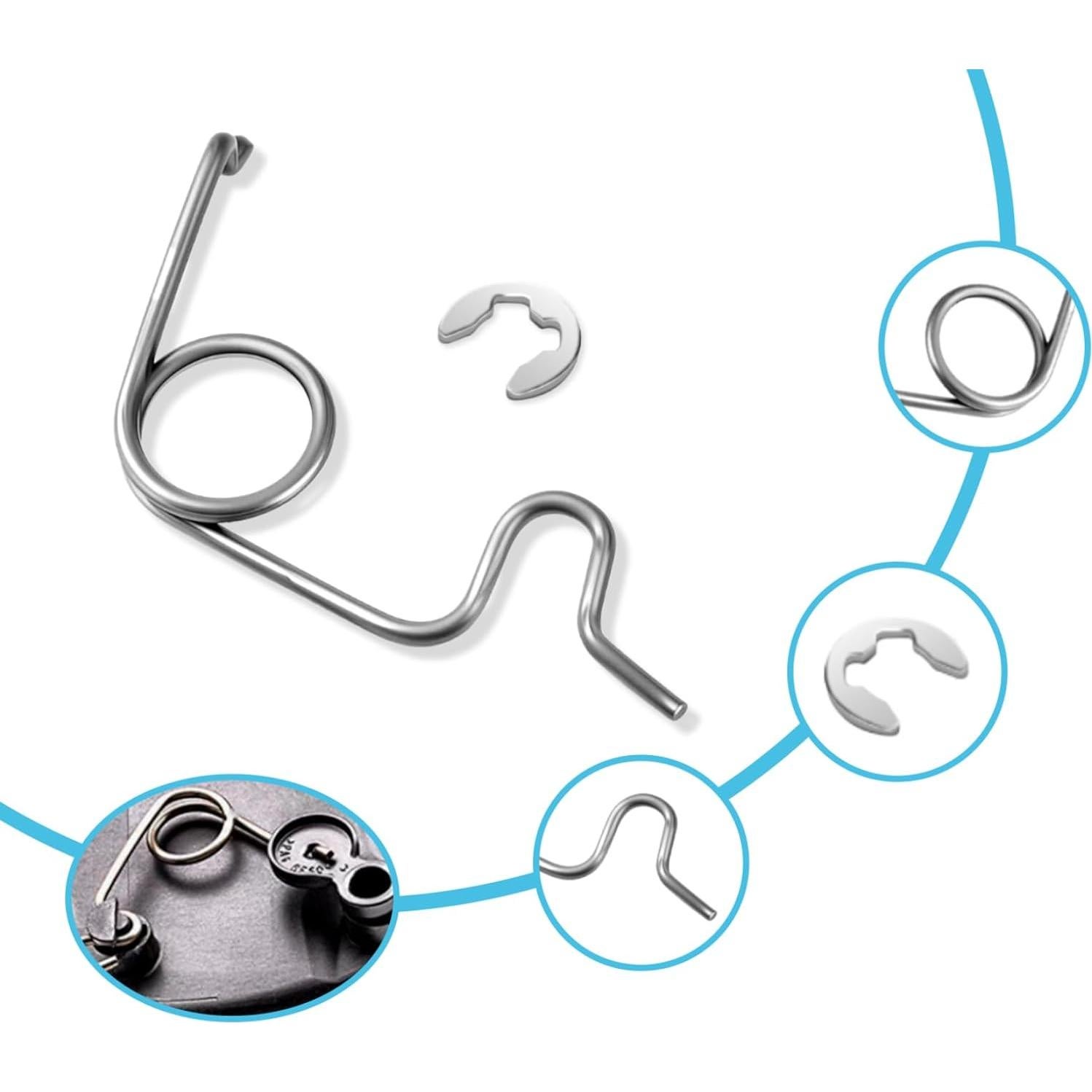 Resorte de puerta de combustible MIURSSY para Toyota Tundra 2007-2020