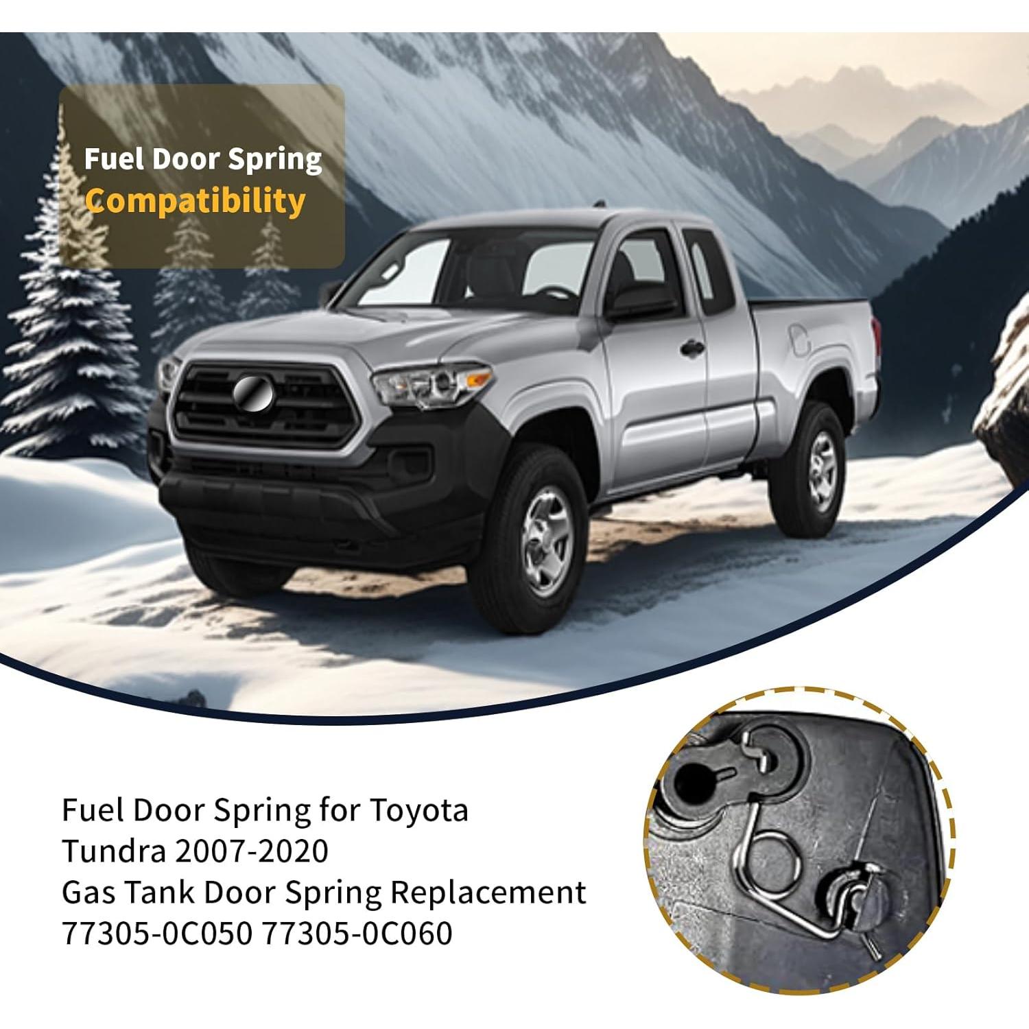 Resorte de puerta de combustible MIURSSY para Toyota Tundra 2007-2020