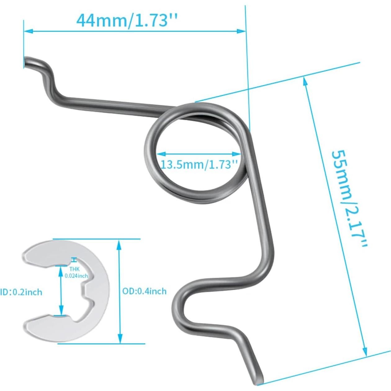 Resorte de puerta de combustible MIURSSY para Toyota Tundra 2007-2020
