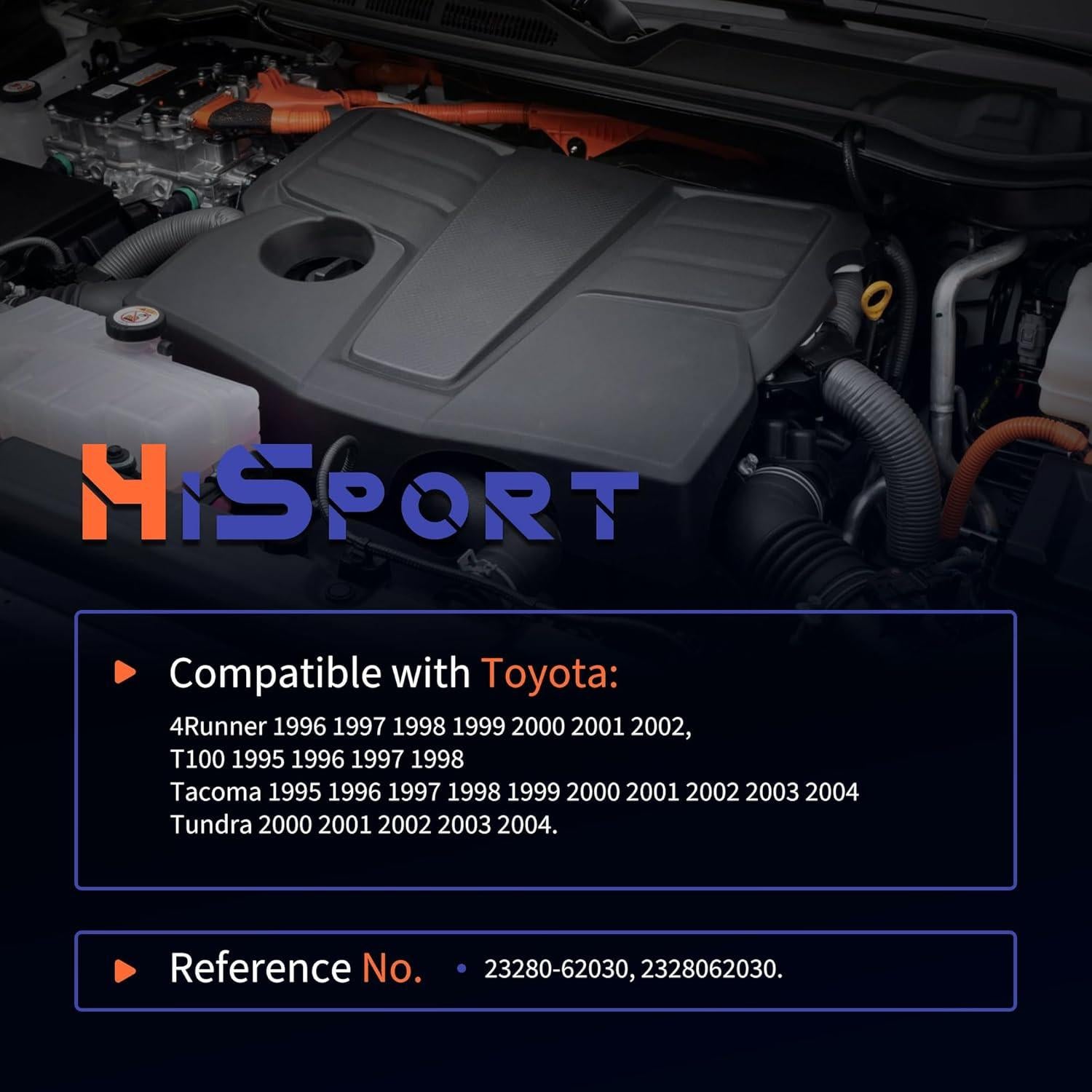 Regulador de Presión de Inyección de Combustible HiSport 23280-62030 Compatible Toyota