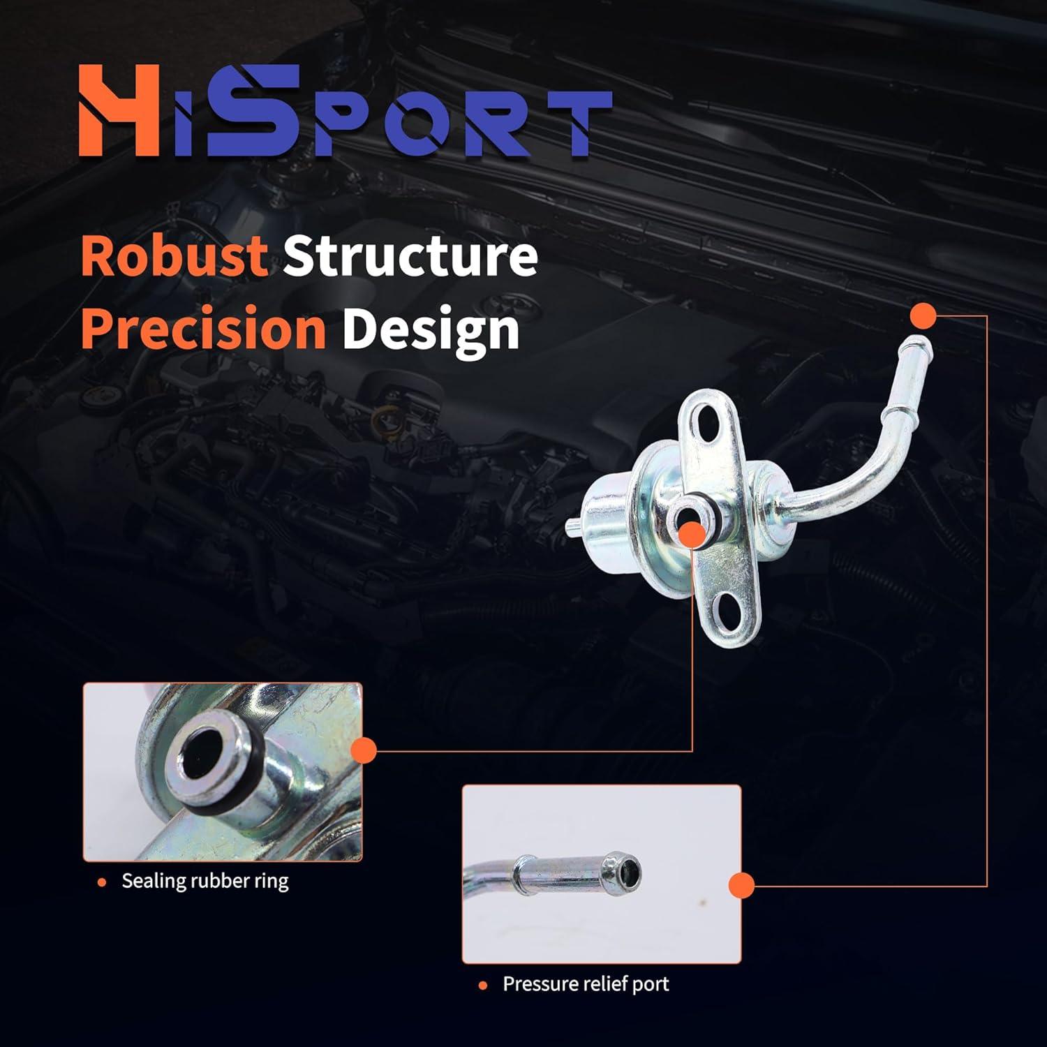 Regulador de Presión de Inyección de Combustible HiSport 23280-62030 Compatible Toyota